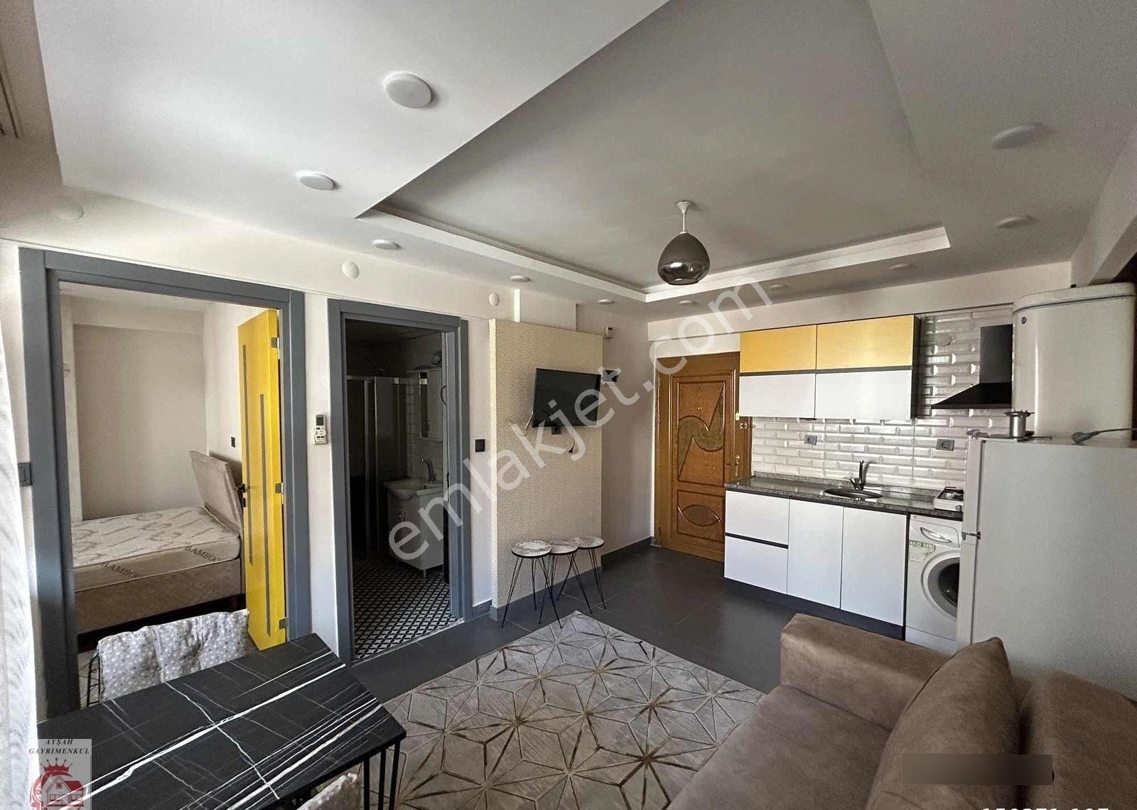 Ayşah'tan Asmalıevler'de 1+1 55 M2 Net Kiralık Apart