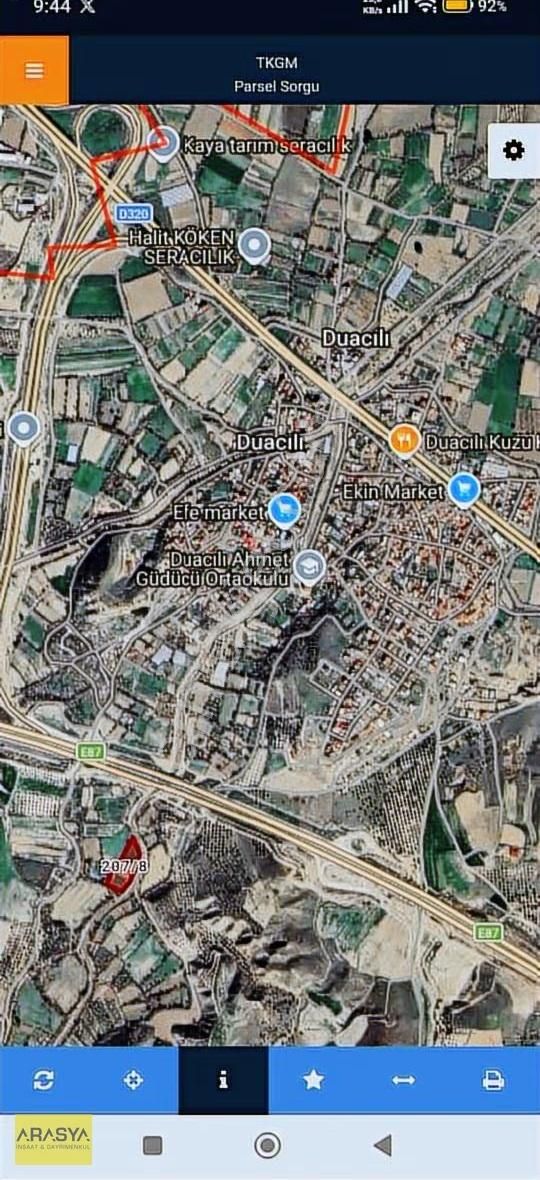 Duacılı Otoban Kenarında Yatırım İçin Mükemmel Bir Tarla - Görsel 10