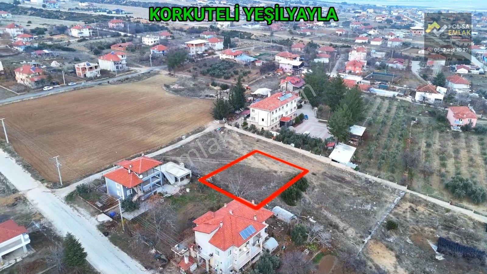 Korkuteli Yeşilyayla Da Satılık 673m2 İmarlı Arsa - Görsel 3