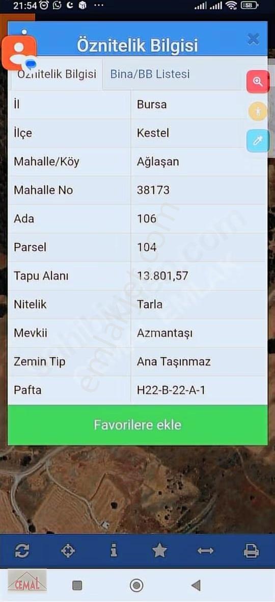 Kestel Ağlaşan Bölgesinde Çiftlikler Bölgesinde Baraj Yolu Güzer