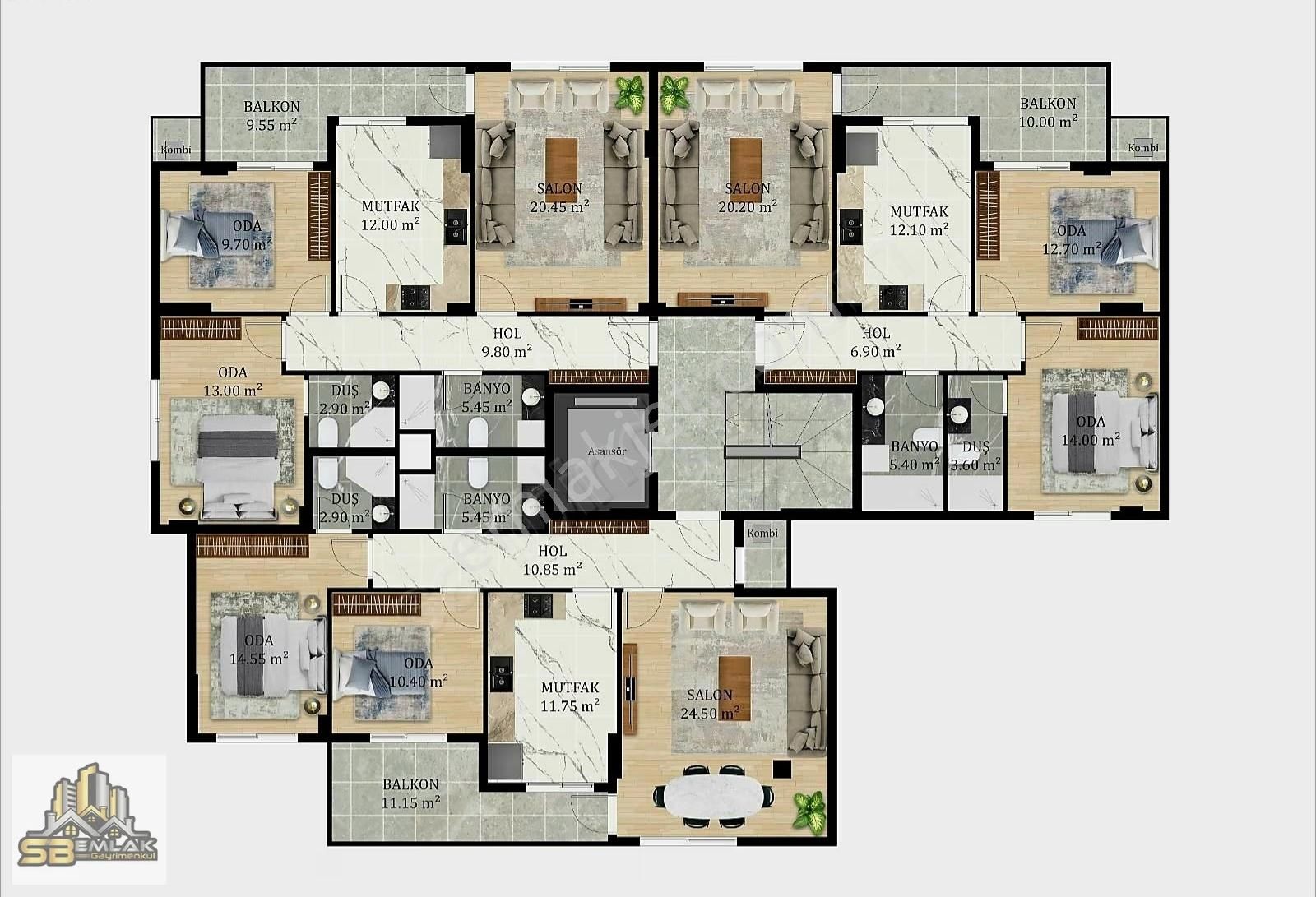 Yeni Yaşam Alanınız Sb Emlak'tan - Görsel 15