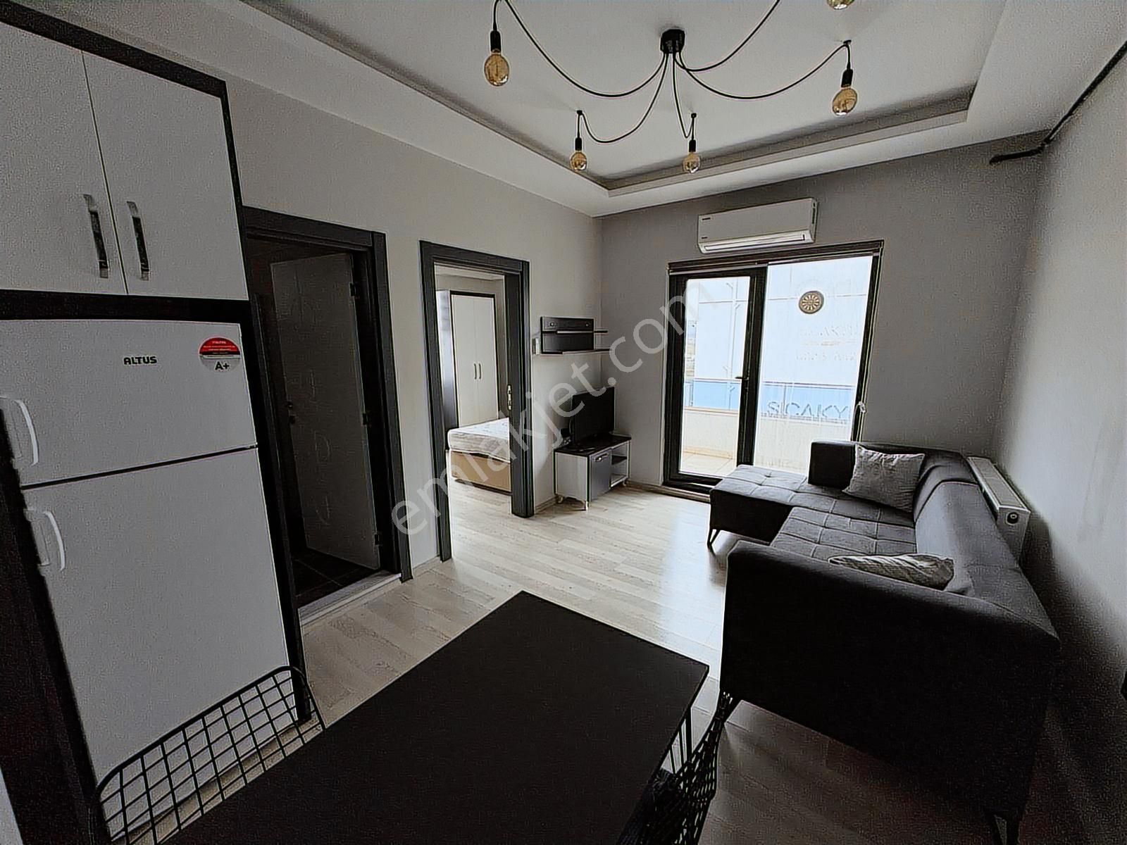 Görüklede Havuzlu Sitede 2+1 Full Eşyalı Klimalı Kiralık Daire