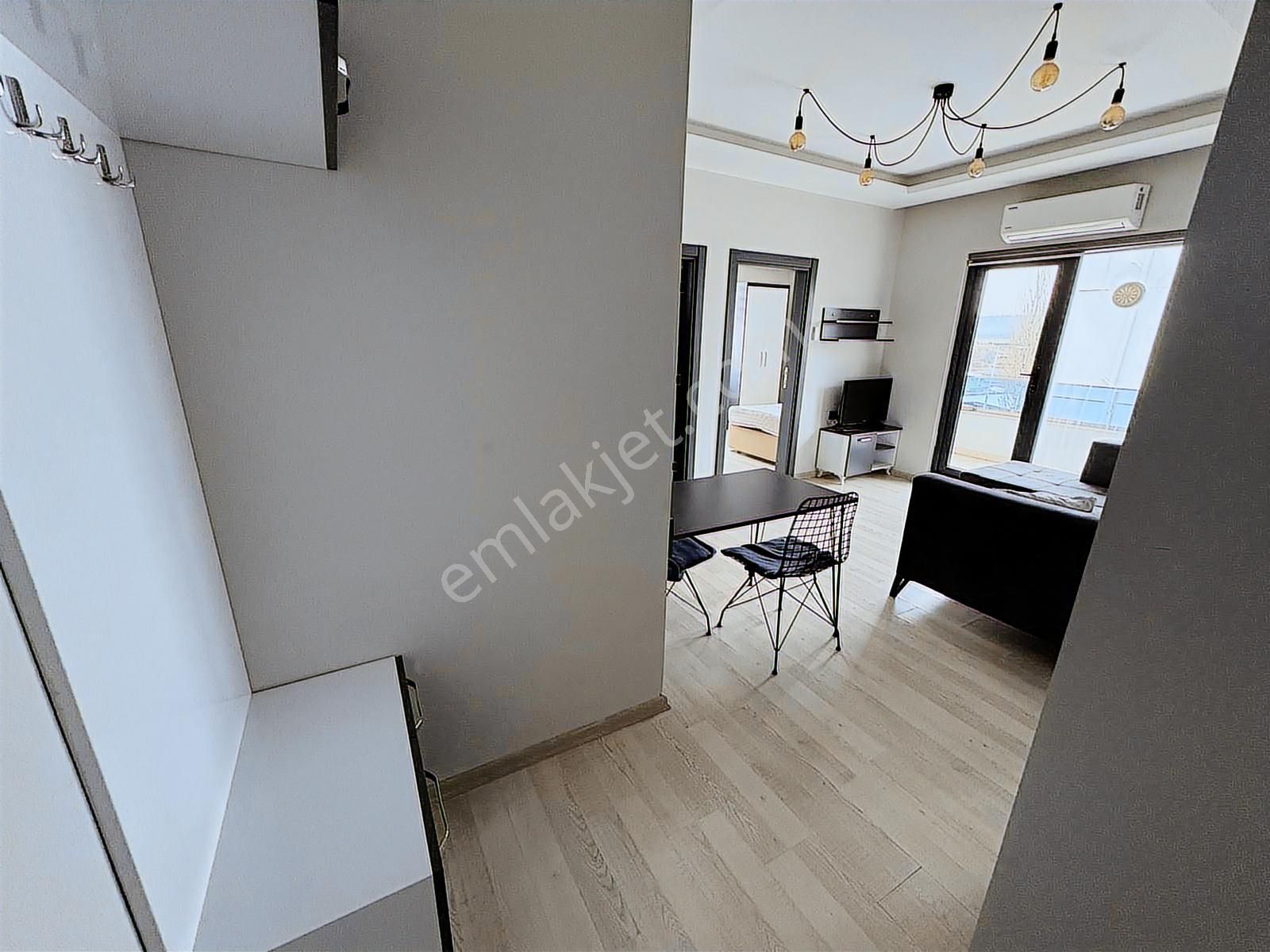 Görüklede Havuzlu Sitede 2+1 Full Eşyalı Klimalı Kiralık Daire - Görsel 13