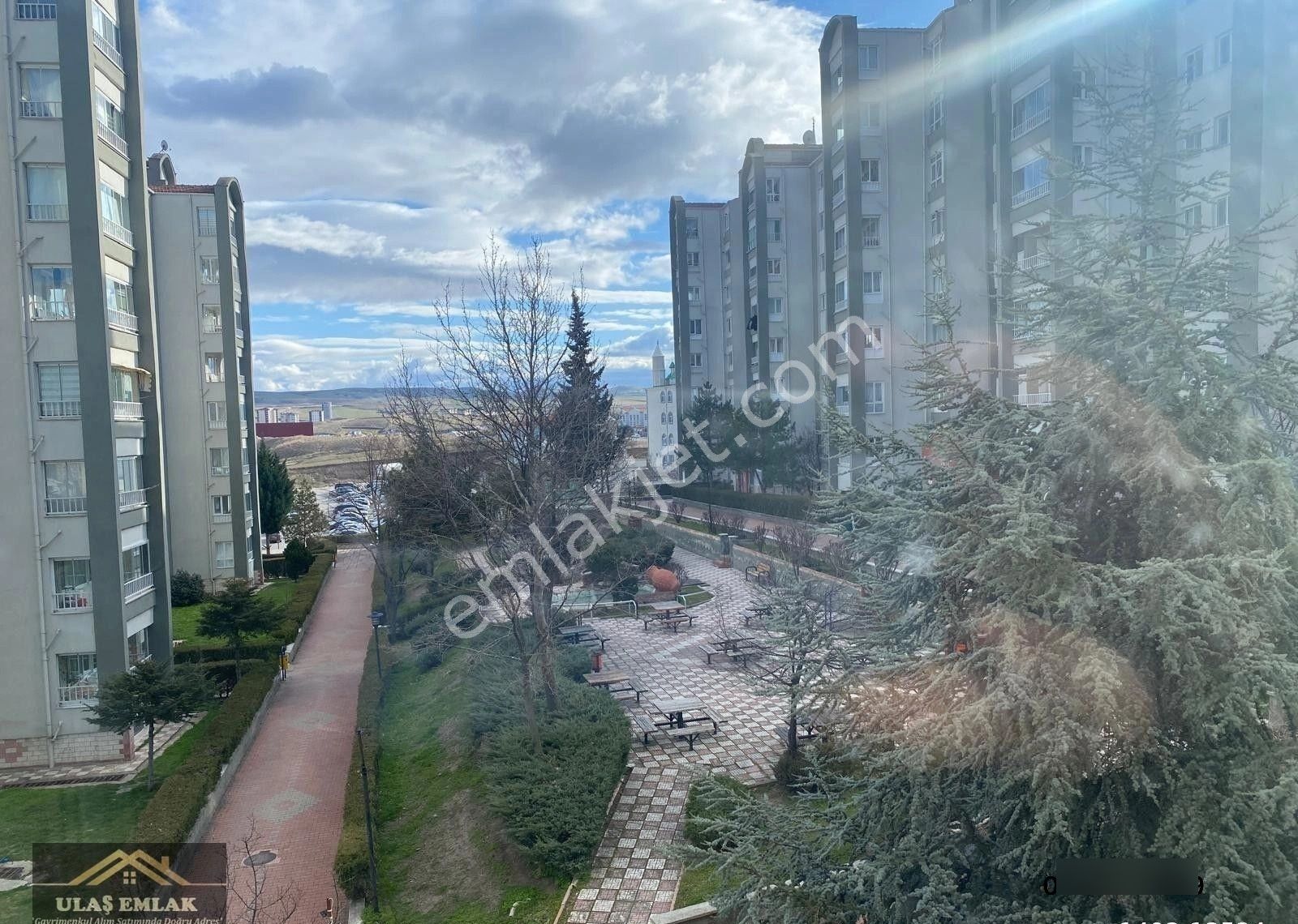 Ulaş Emlak Elvankent Batı Adalet Sarayı Bitişiği Asansörlü 3. Kat Güney - Görsel 15