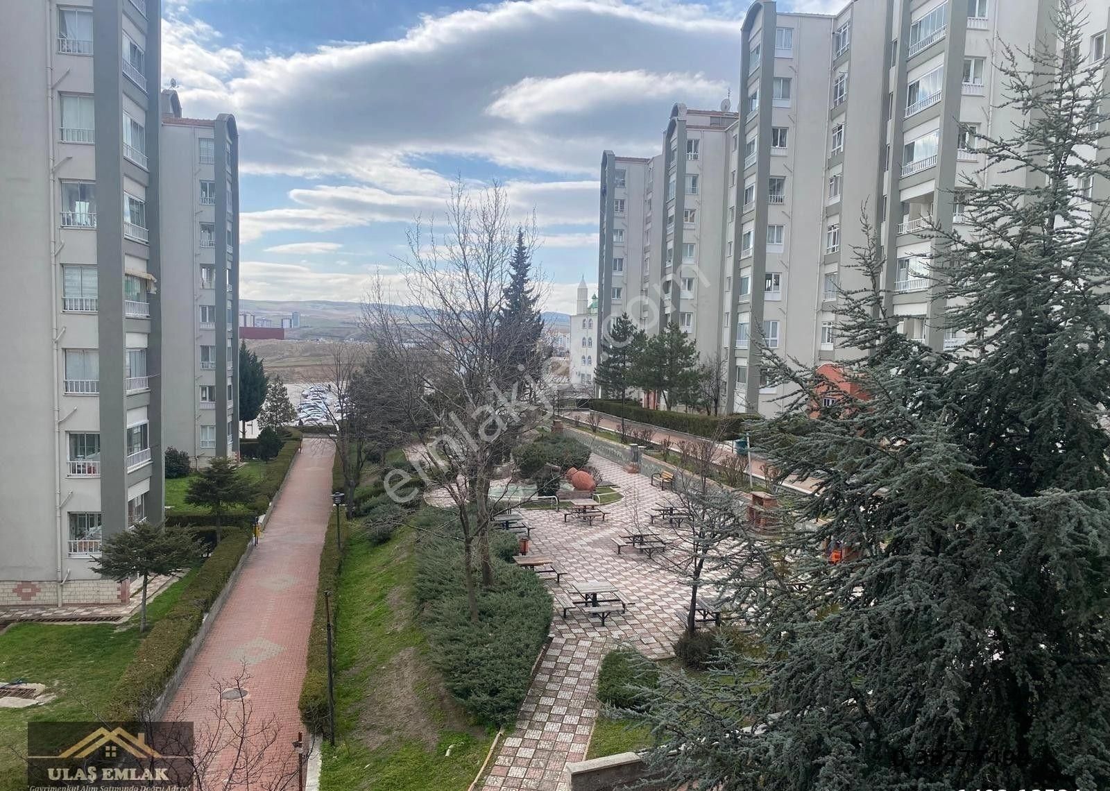 Ulaş Emlak Elvankent Batı Adalet Sarayı Bitişiği Asansörlü 3. Kat Güney - Görsel 3