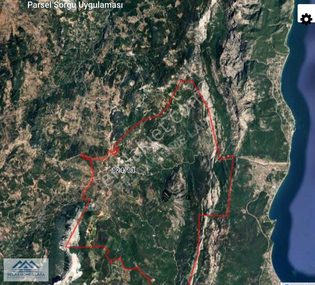 Kemer Ovacık Mahallesin De 358 M2 Satılık Villa Arsası