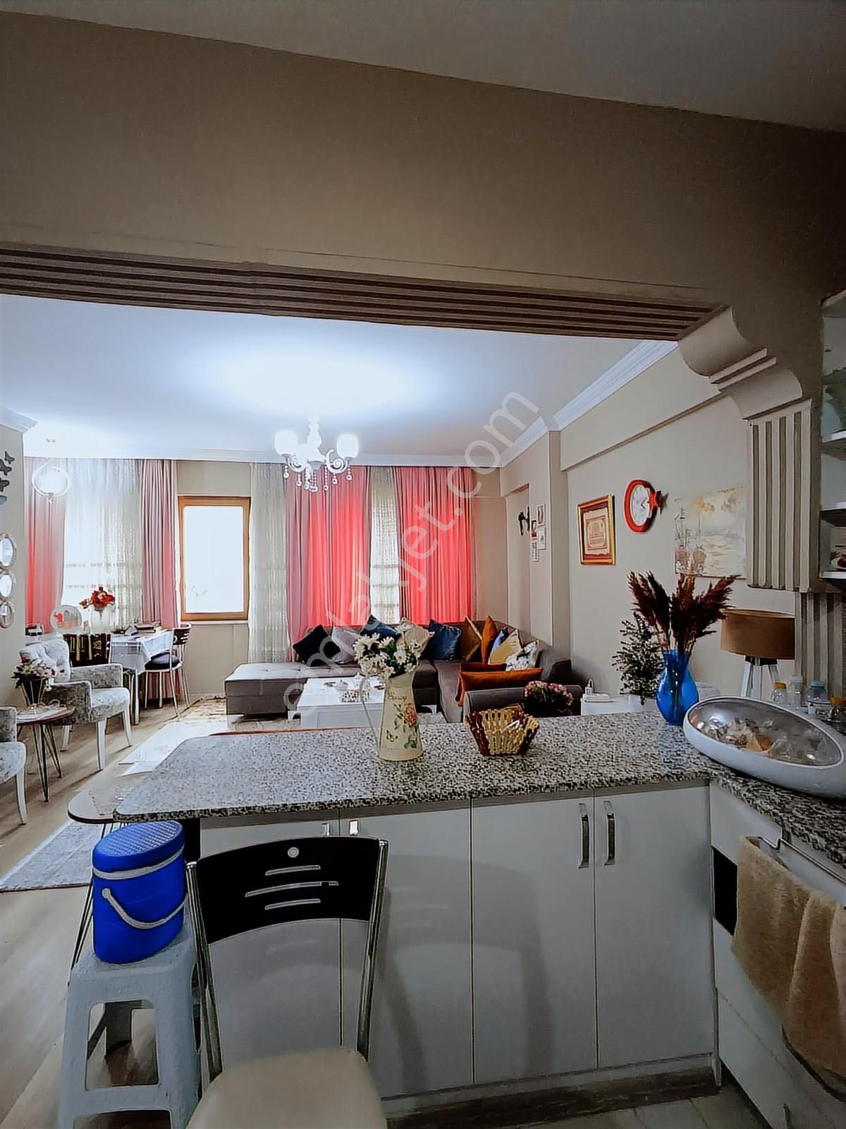 3+1 Den 2+1 ' E Çevrilmiş Arakat Asansörlü ( Şehrin Göbeğinde ). - Görsel 19