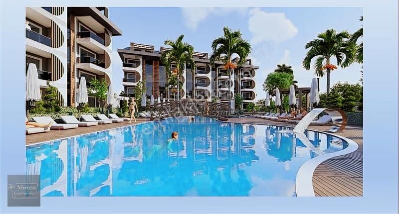 Antalya Alanya Avsallarda Nirvana Forest Deniz Manzaralı Dubleks - Görsel 32