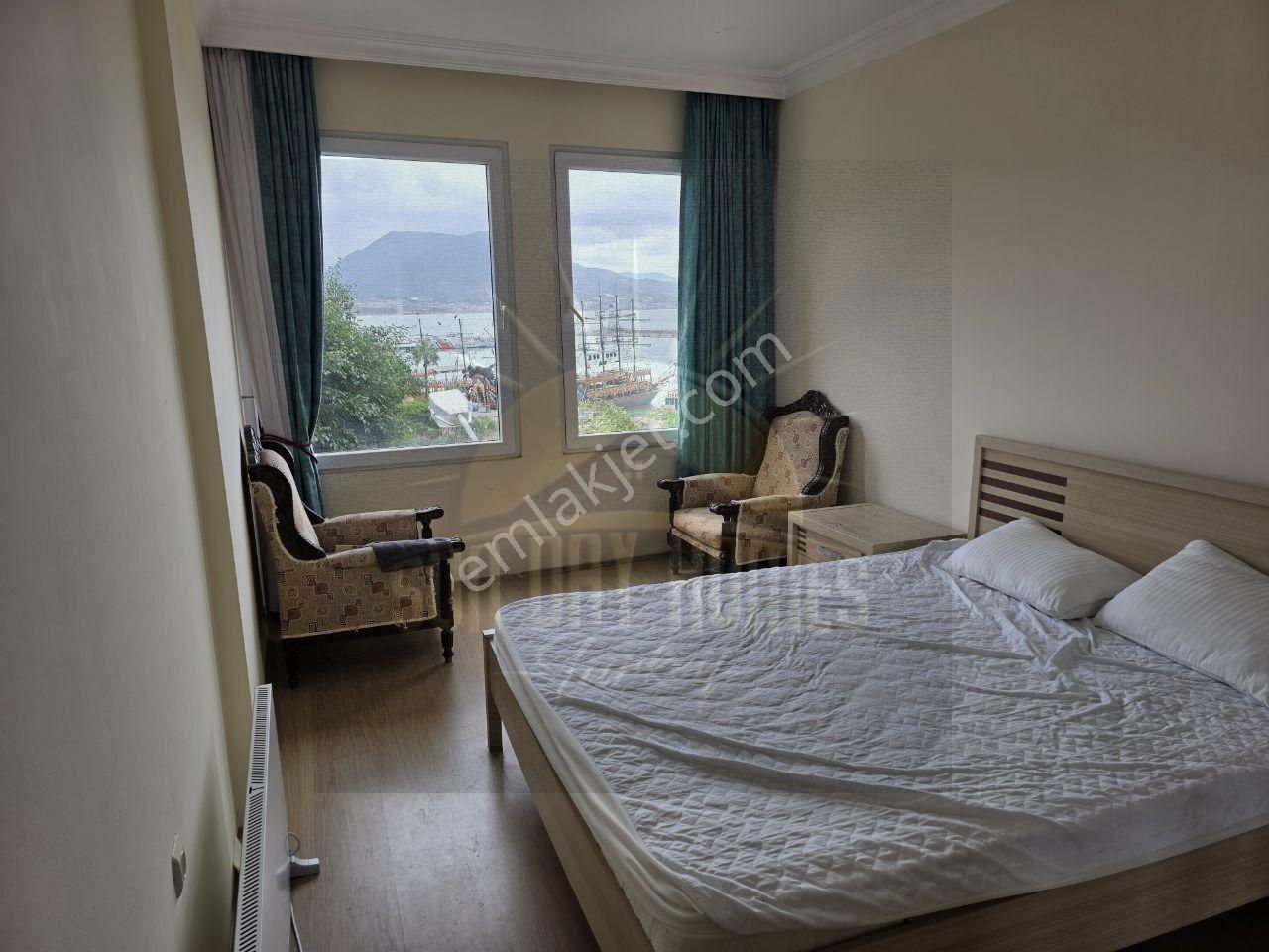 Alanya Çarşi Mahallesinde Geniş 1+1 Ayrı Mütfak Kiralık Daire - Görsel 12