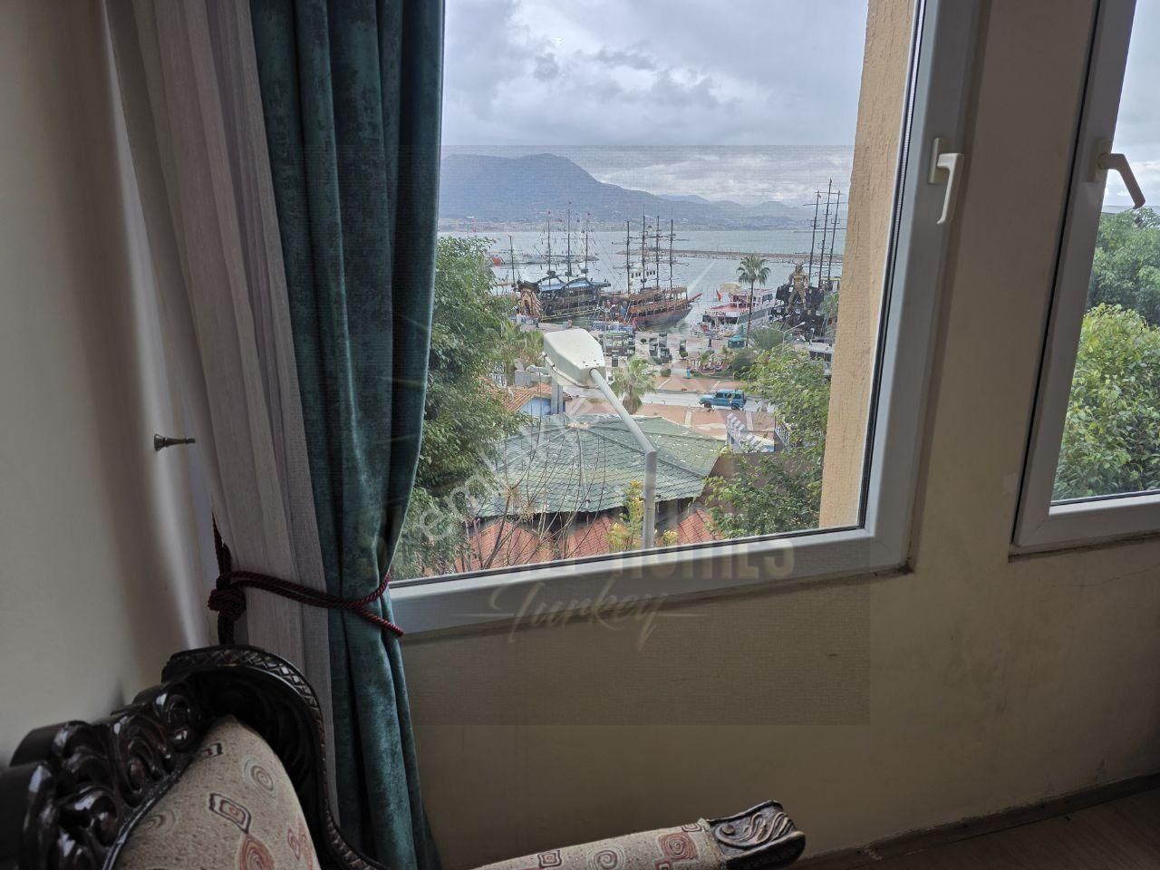 Alanya Çarşi Mahallesinde Geniş 1+1 Ayrı Mütfak Kiralık Daire - Görsel 14