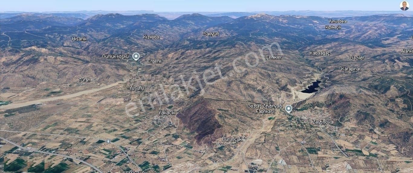 İzmir-bayındır-yusuflu Mahallesinde Satılık Zeytin Bahçesi