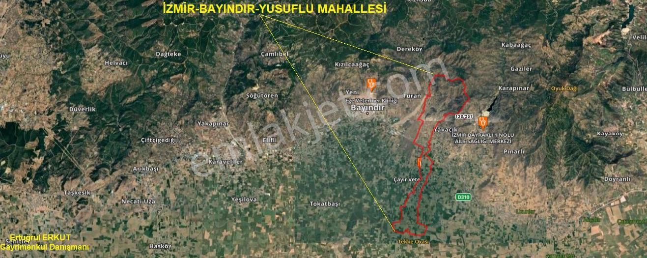 İzmir-bayındır-yusuflu Mahallesinde Satılık Zeytin Bahçesi - Görsel 2