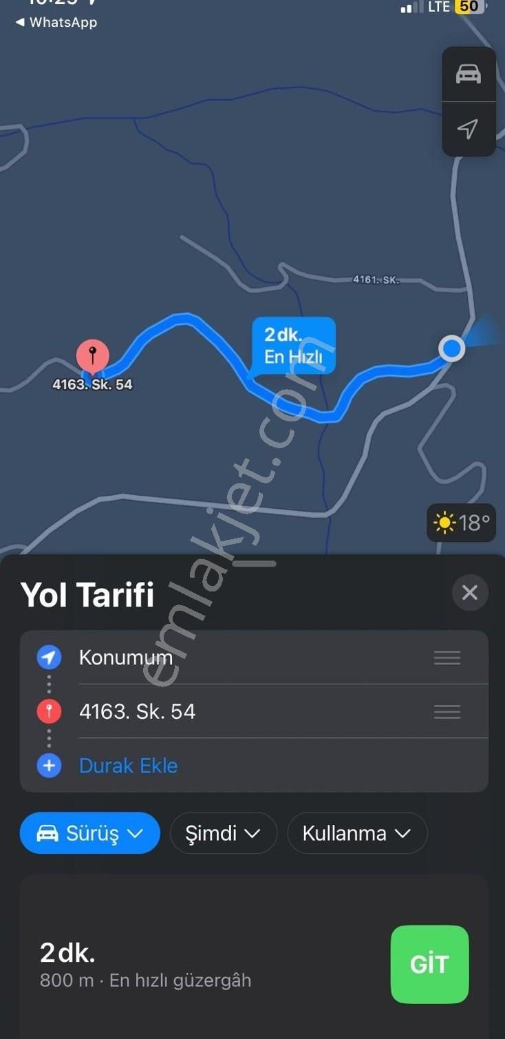 Antalya Konyaaltı Hısarçandırda Satılık 4.512 M² Tarla - Görsel 7