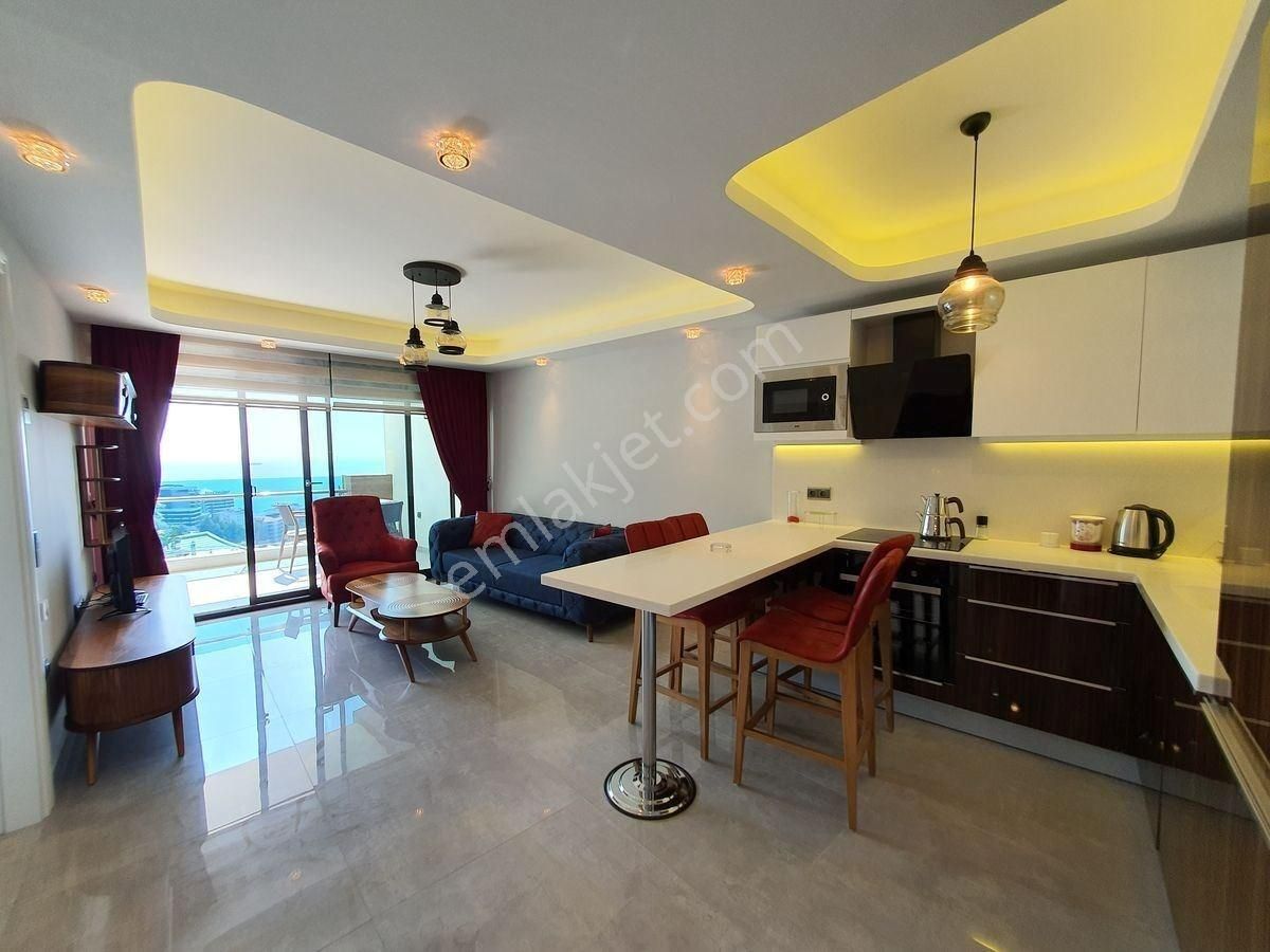 Alanya / Konaklı’da İkamete Uygun — Full Deniz Manzaralı 1+1 Satılık Daire - Görsel 3