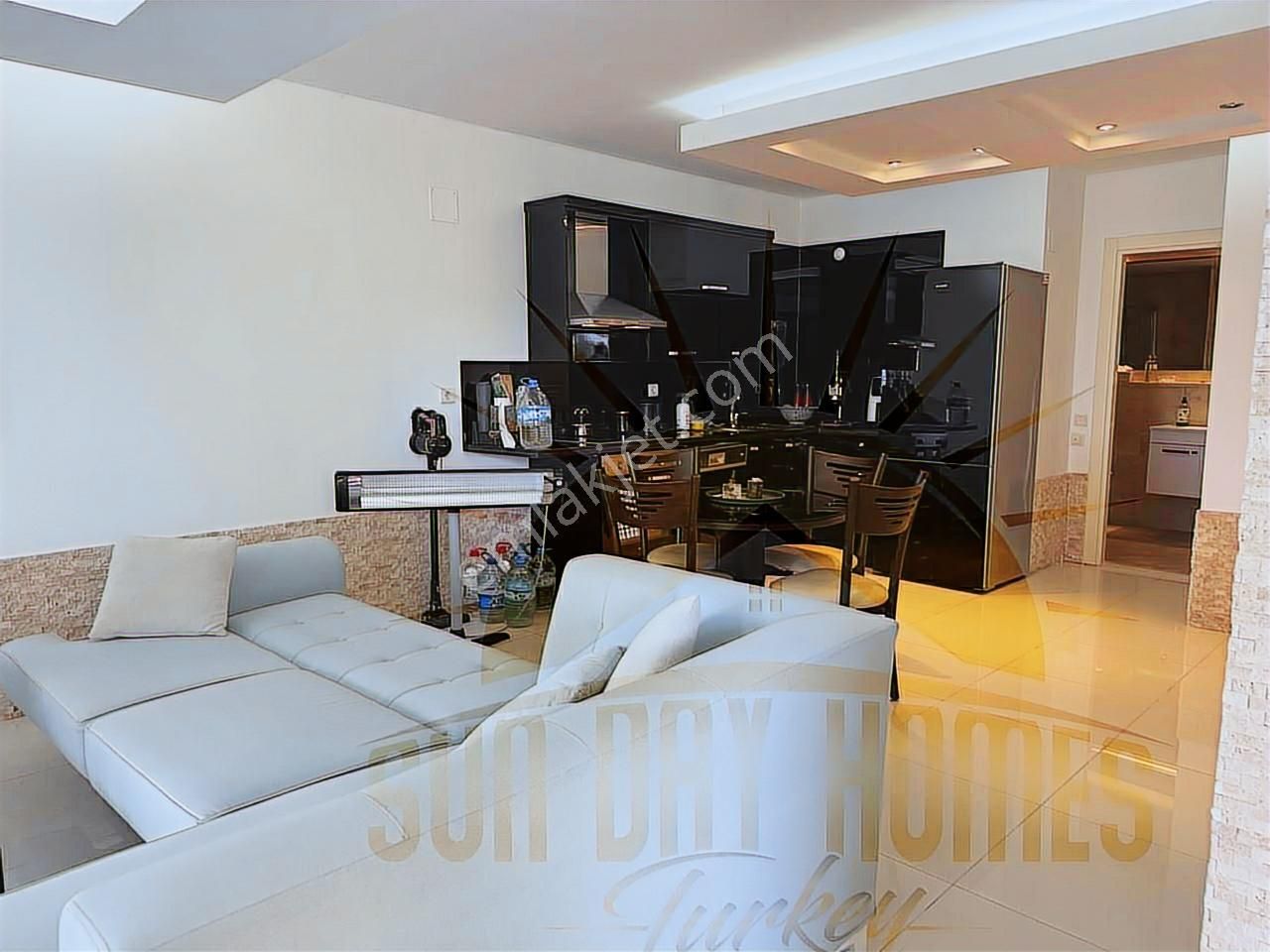 Alanya Türklerde Elıte Country Sitesinde Denize 200 M 2+1 Eşyal - Görsel 9