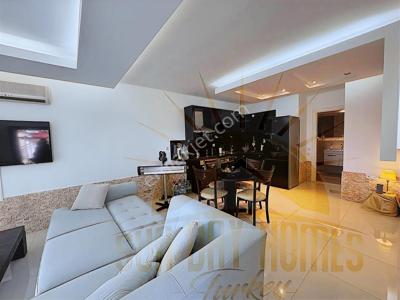 Alanya Türklerde Elıte Country Sitesinde Denize 200 M 2+1 Eşyal - Görsel 4