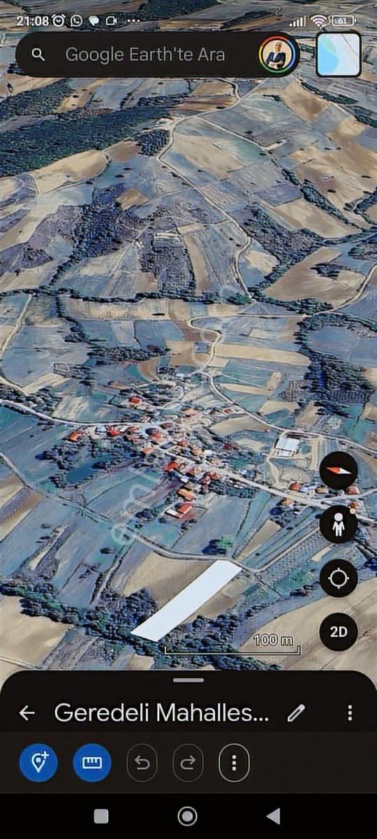 Derince Geredeli Köyünde Köy İmarında Satılık 4007m2 Fırsa Tarla - Görsel 4