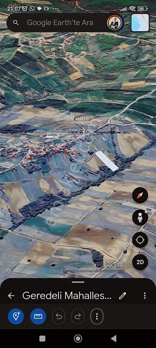 Derince Geredeli Köyünde Köy İmarında Satılık 4007m2 Fırsa Tarla - Görsel 21