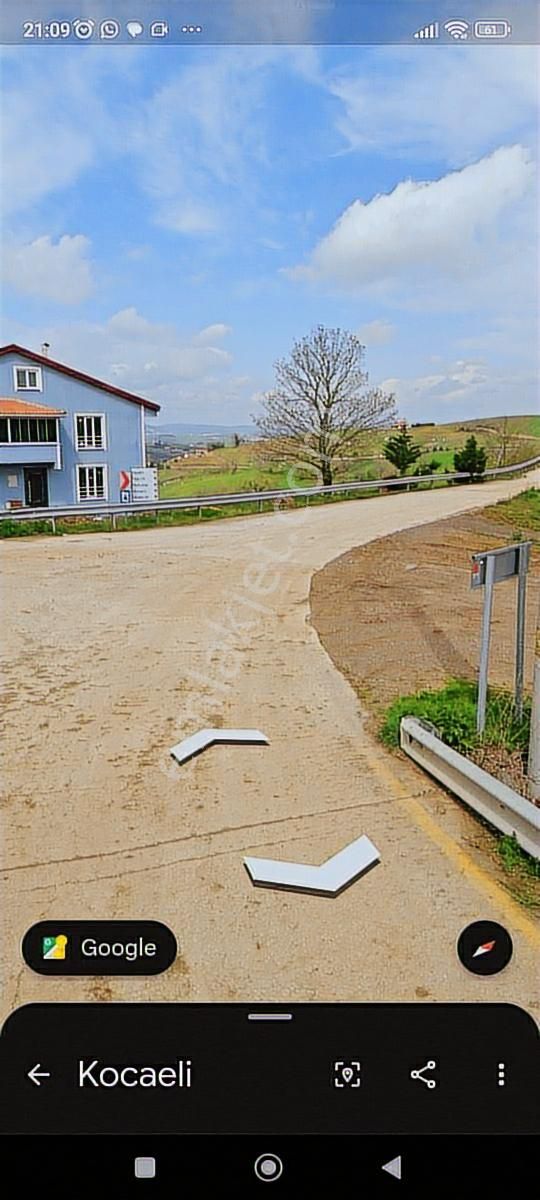 Derince Geredeli Köyünde Köy İmarında Satılık 4007m2 Fırsa Tarla - Görsel 2