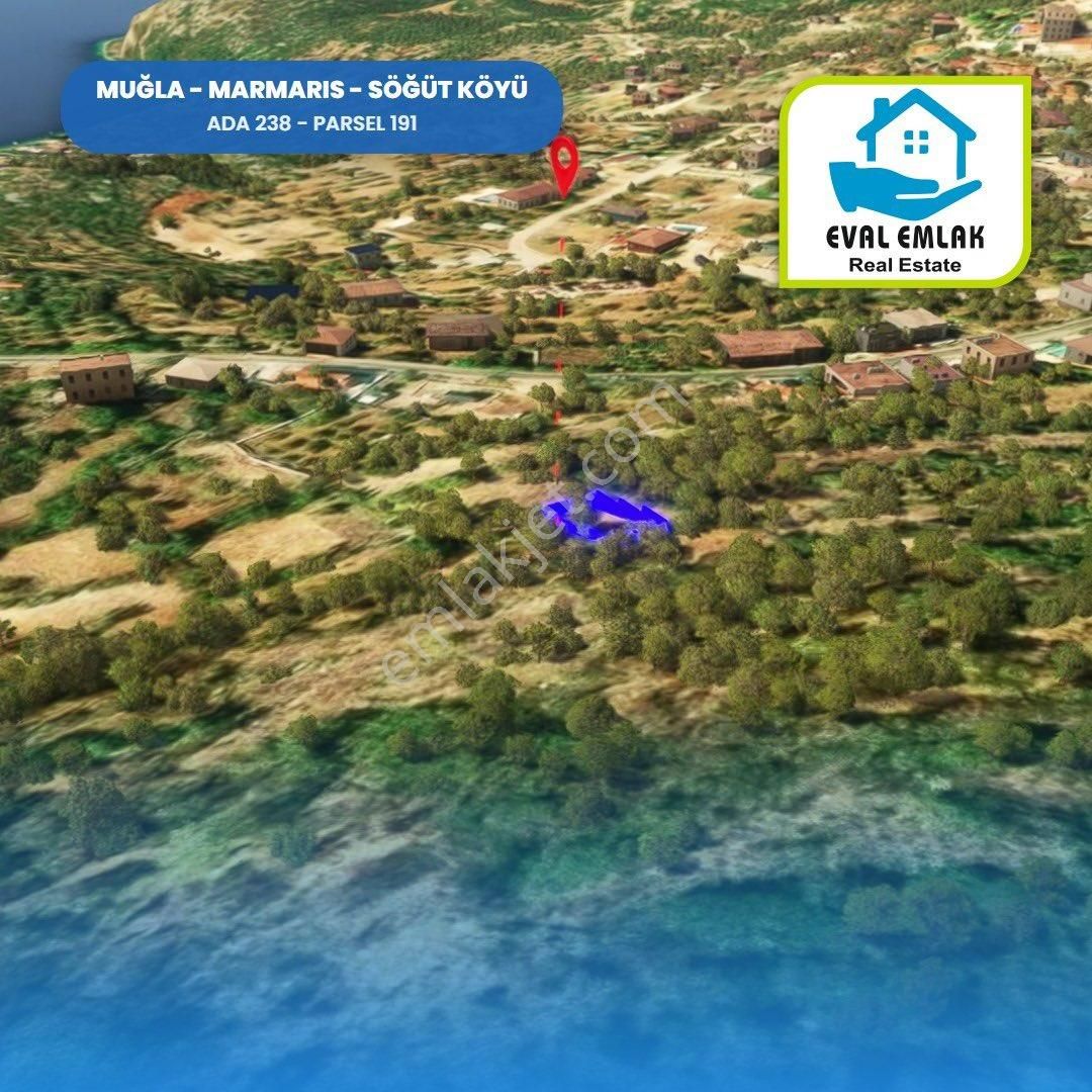 Marmaris Söğüt’te Deniz Manzaralı 140 M2 Tarla - Görsel 6