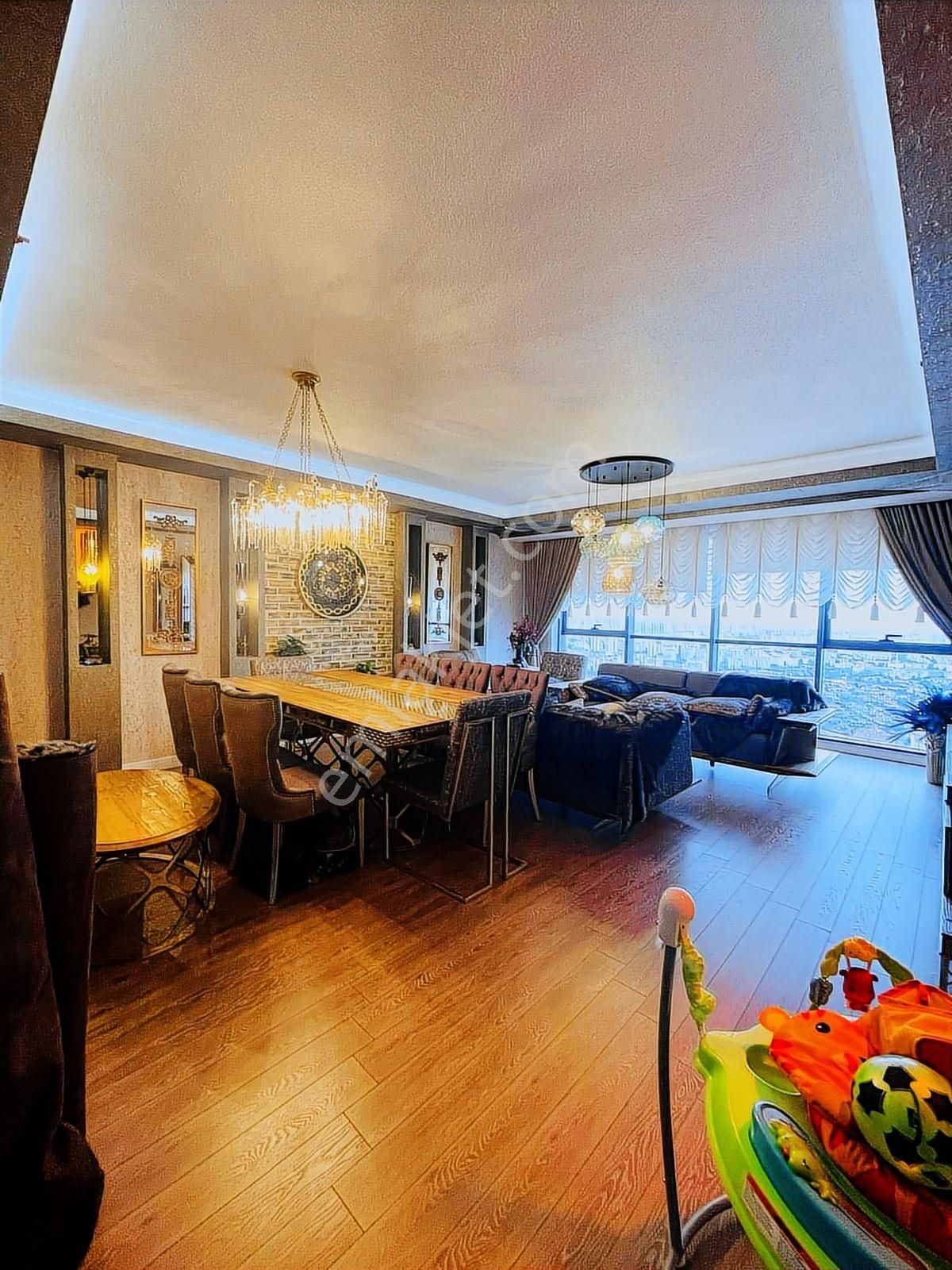 Eryaman Twin Towers Panoramik Manzaralı Eşyalı 4+1 Lüks Daire - Görsel 2