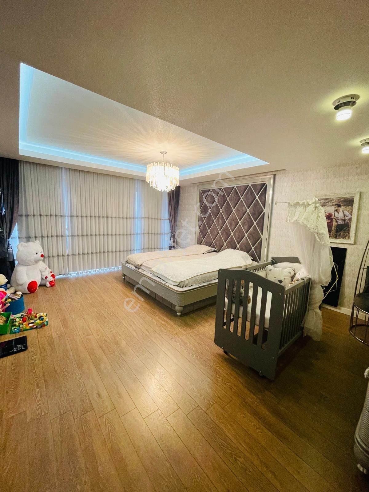 Eryaman Twin Towers Panoramik Manzaralı Eşyalı 4+1 Lüks Daire - Görsel 18