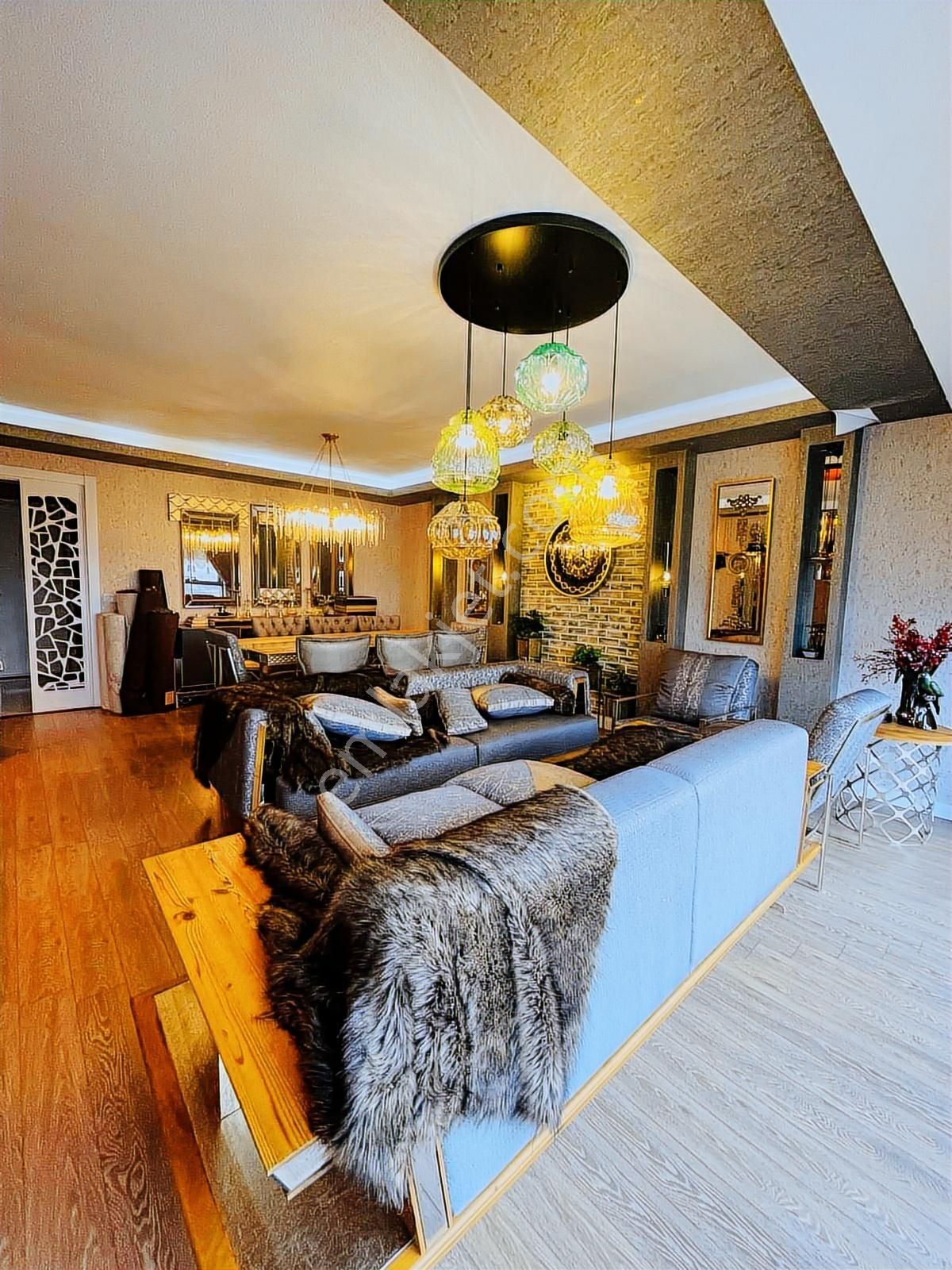 Eryaman Twin Towers Panoramik Manzaralı Eşyalı 4+1 Lüks Daire - Görsel 22