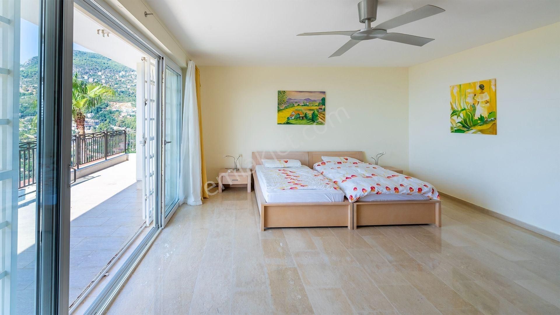 Alanya Bektaş 5+1 Özel Havuzlu Özel Bahçeli Muhteşem Villa - Görsel 18