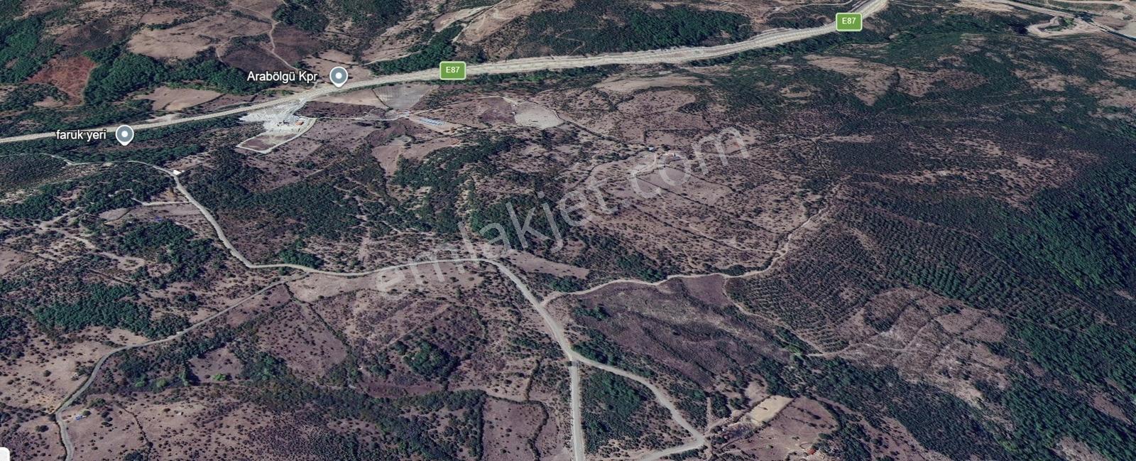Çanakkale Ayvacık Ahmetçe'de İyi Konumda Satılık 7.073 M² Tarla - Görsel 12