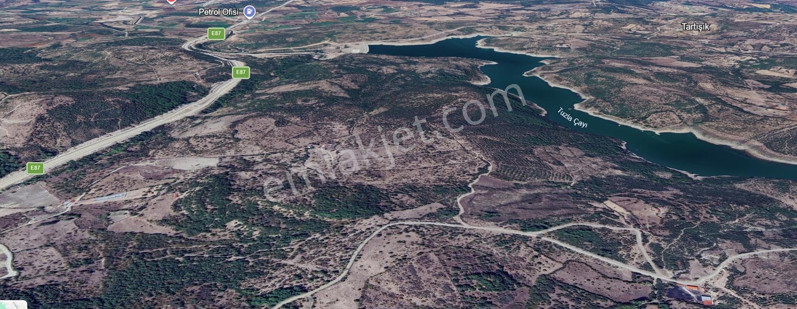 Çanakkale Ayvacık Ahmetçe'de İyi Konumda Satılık 7.073 M² Tarla - Görsel 8
