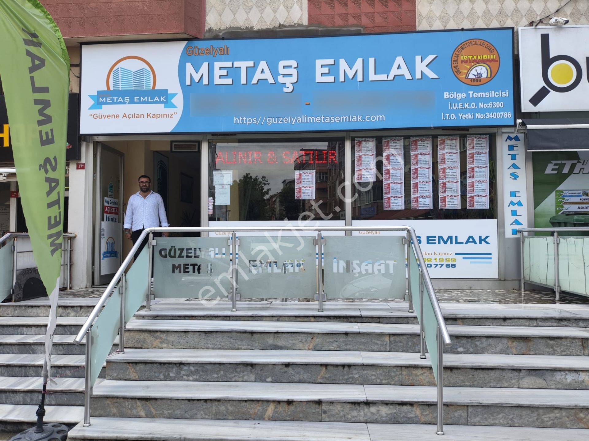 Pendik Güzelyalı Merkezde Yol Üstü Kiralık 50m2 Düz Dükkan - Görsel 35