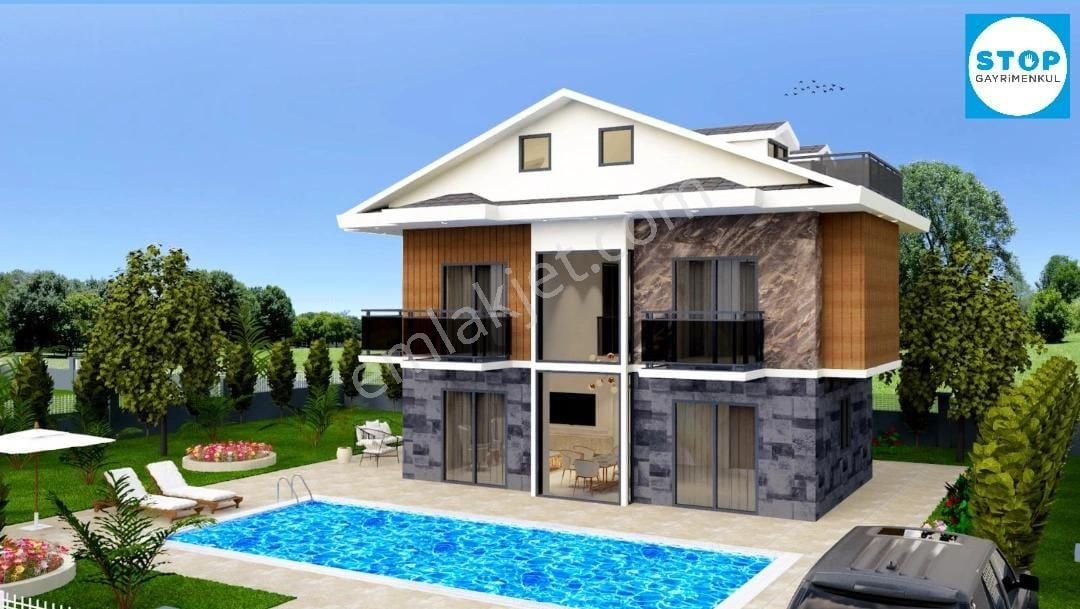 Stop’tan Foça 355m² Arsa Paylı Denize 350m 4+1 Tripleks Villa - Görsel 7