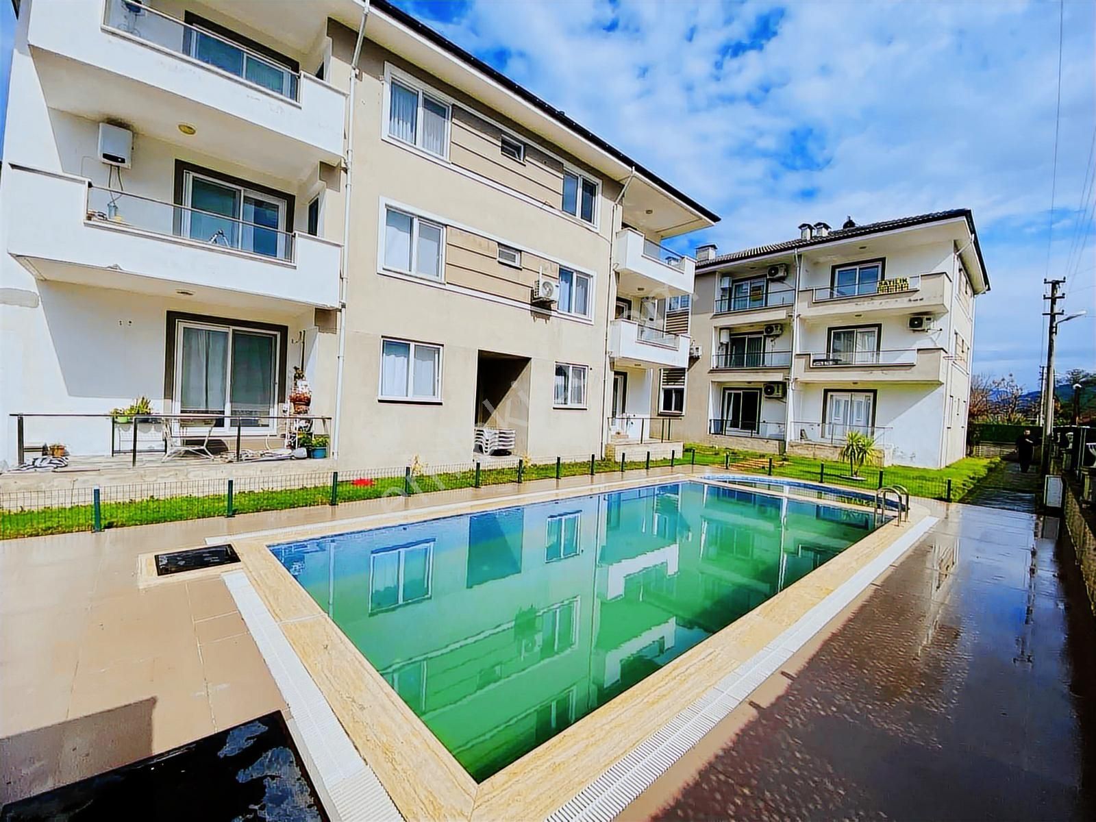 Dalaman Hürriyet Mah.de Satılık Site İçi Havuzlu 1+1 Daire