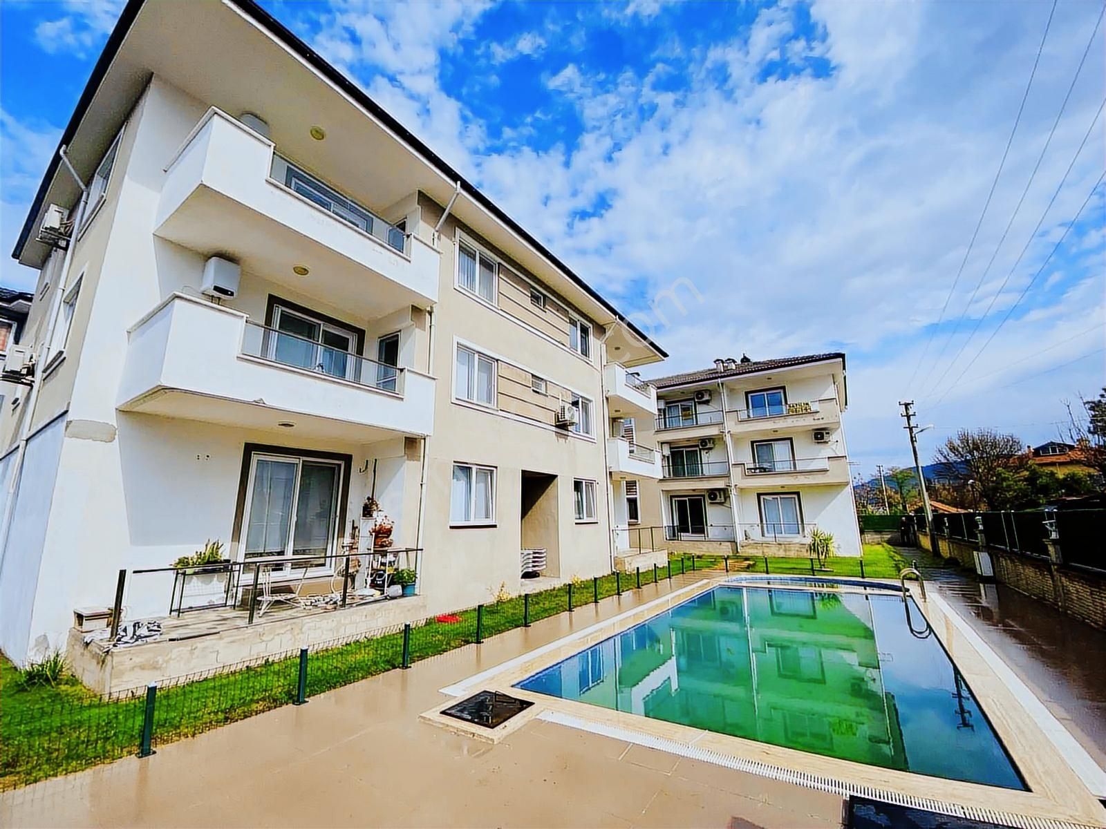 Dalaman Hürriyet Mah.de Satılık Site İçi Havuzlu 1+1 Daire - Görsel 12