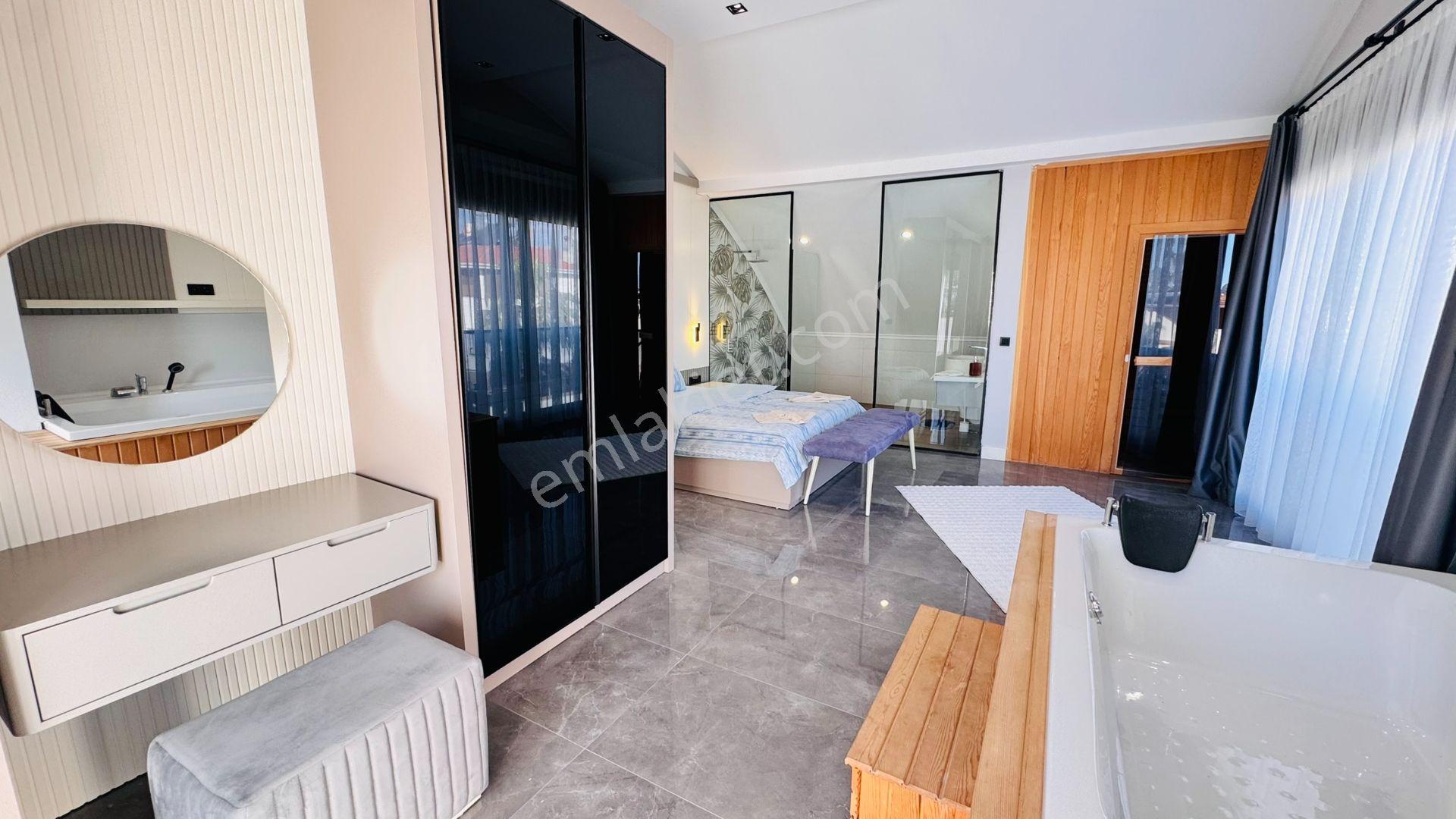 Belek Villam'dan Günlük Kiralık Lüks Havuzlu 4+1 Villa - Görsel 28