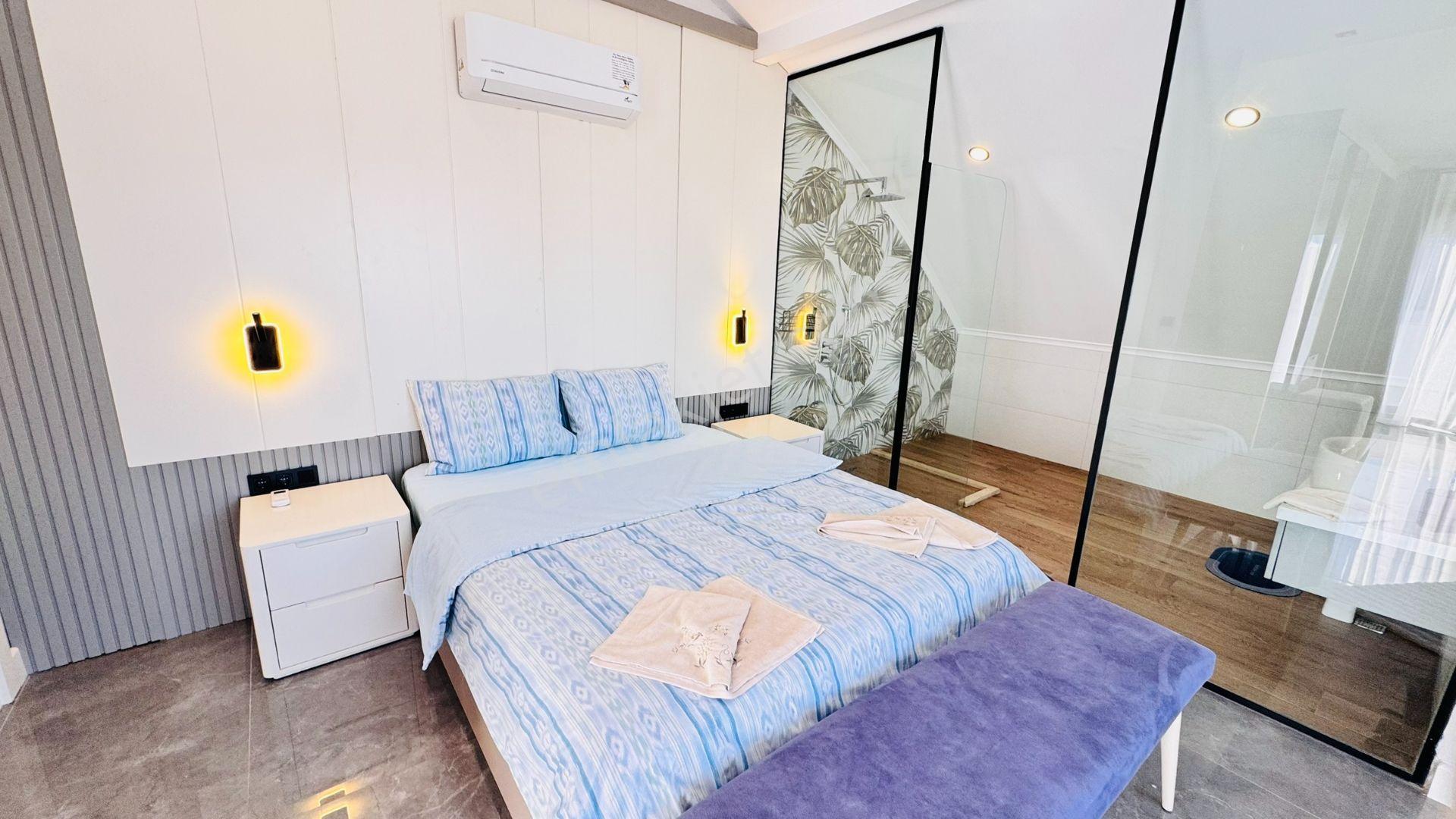 Belek Villam'dan Günlük Kiralık Lüks Havuzlu 4+1 Villa - Görsel 32