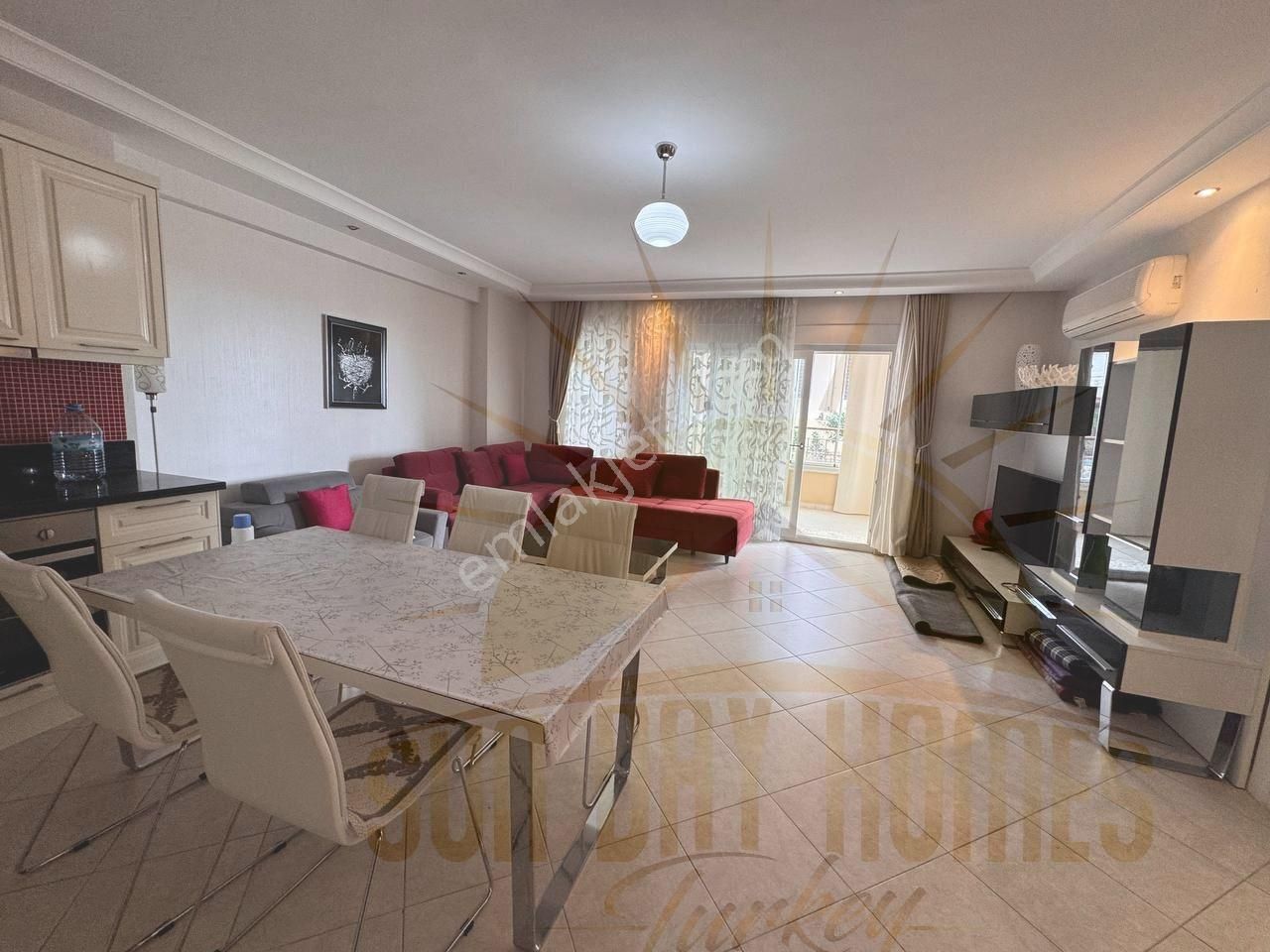 Alanya Türkler’de Elıte Country Sitesinde Denize 200 M 1+1 Eşyalı Satılık Daire - Görsel 5