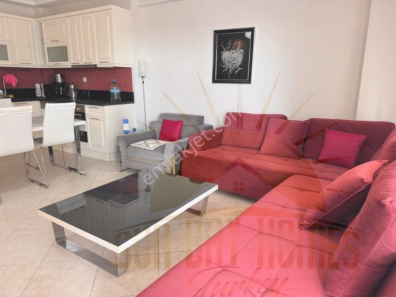 Alanya Türkler’de Elıte Country Sitesinde Denize 200 M 1+1 Eşyalı Satılık Daire - Görsel 13