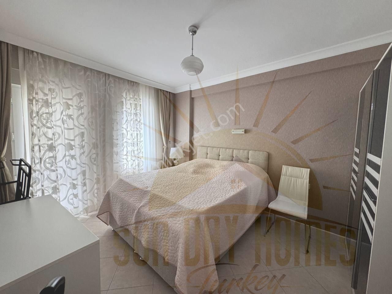 Alanya Türkler’de Elıte Country Sitesinde Denize 200 M 1+1 Eşyalı Satılık Daire - Görsel 24