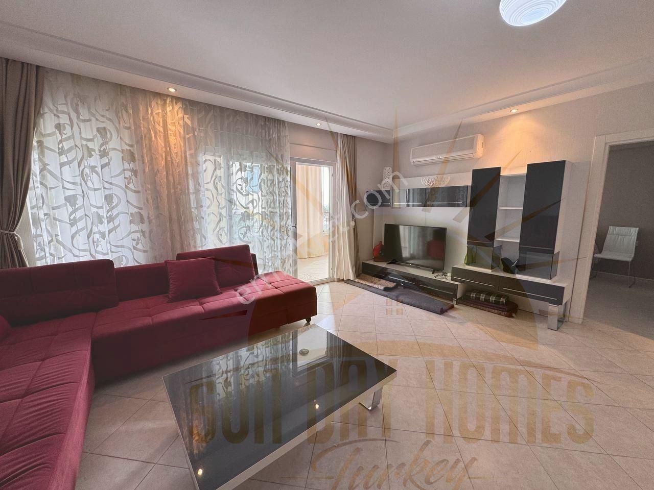 Alanya Türkler’de Elıte Country Sitesinde Denize 200 M 1+1 Eşyalı Satılık Daire - Görsel 7