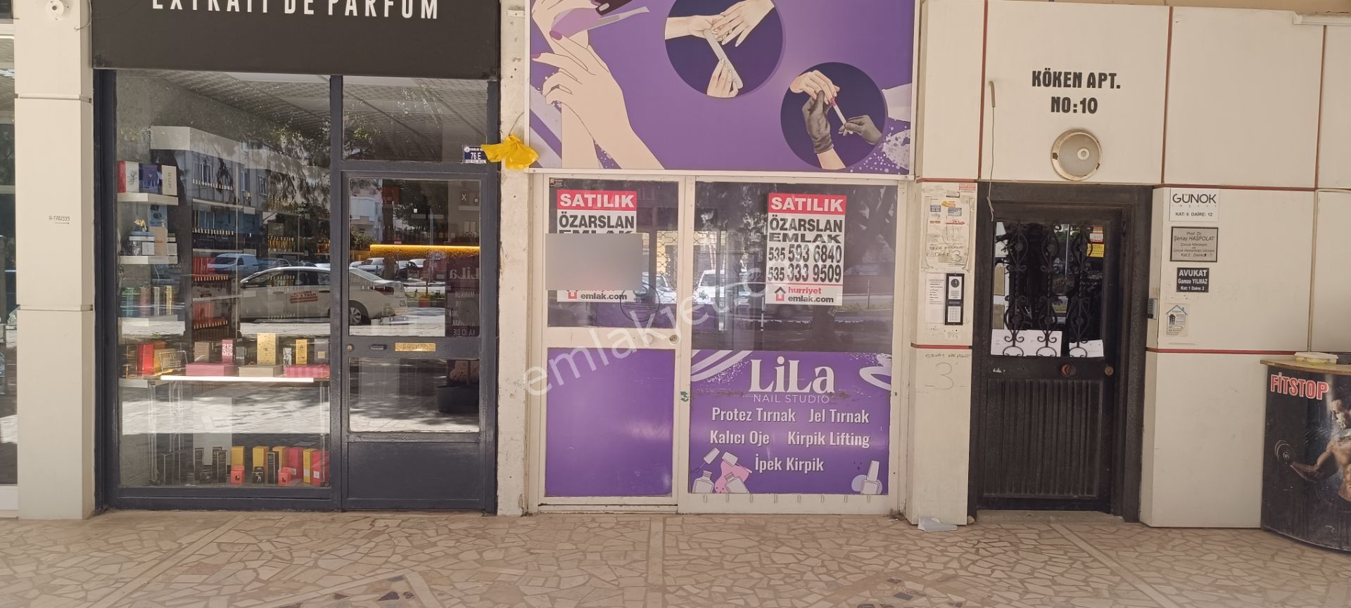 100.yıla Cephe 3 Katlı Dükkan