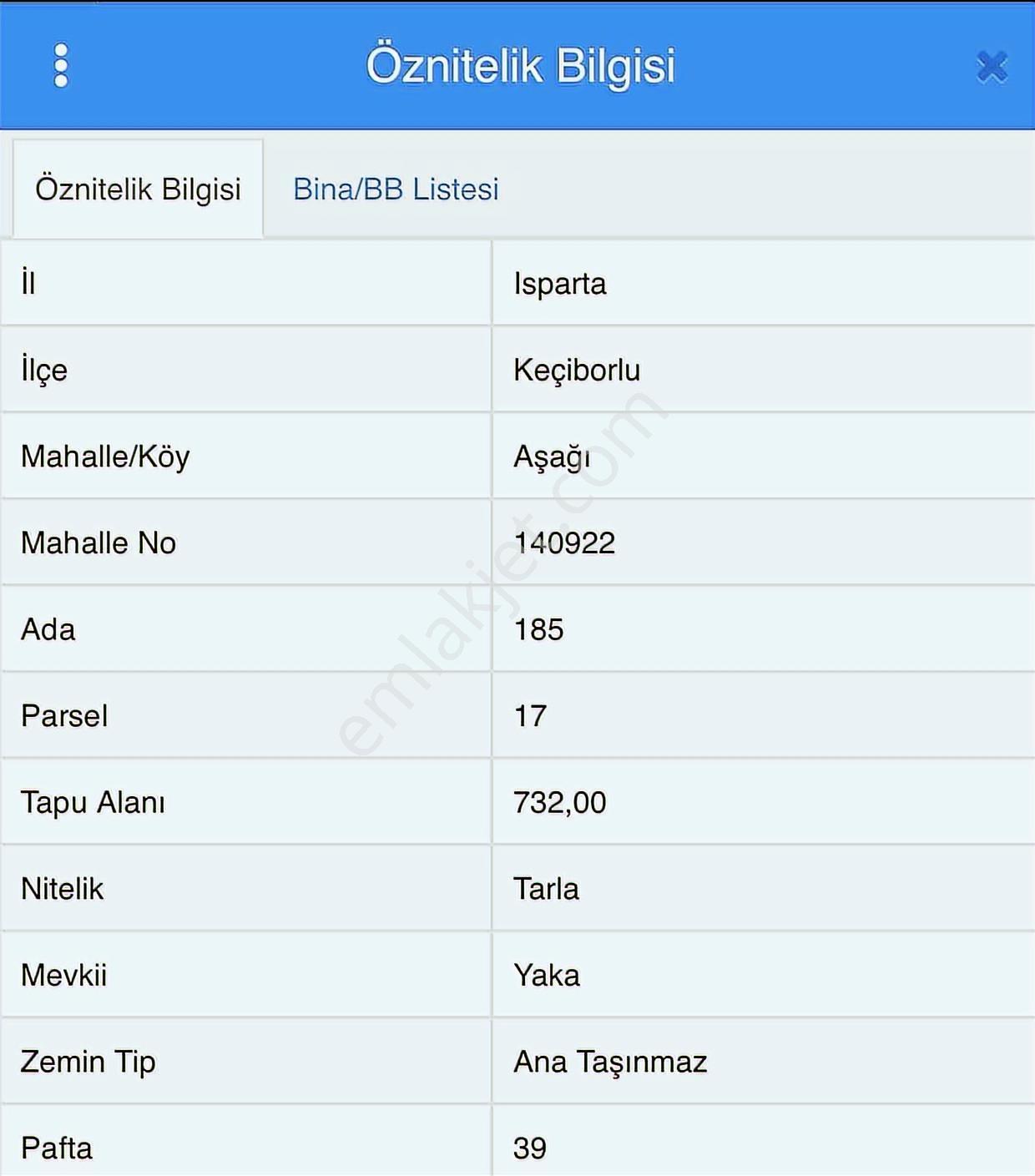 Keçiborlu İlçe Merkezinde 732m2 Fırsat Bahçe - Görsel 3