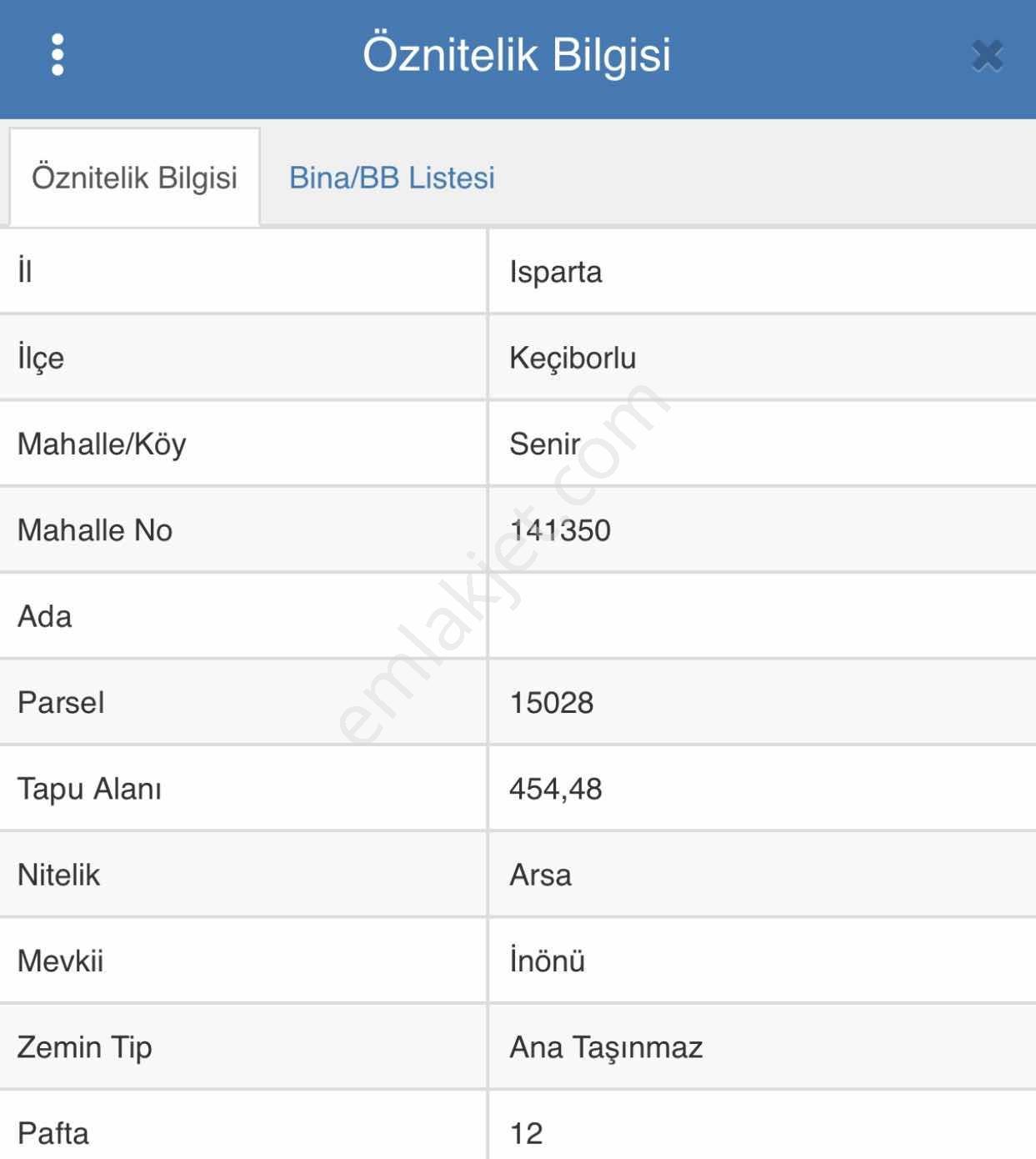 Senir'in Merkezinde 454m2 İmarlı Konut Arsası - Görsel 4