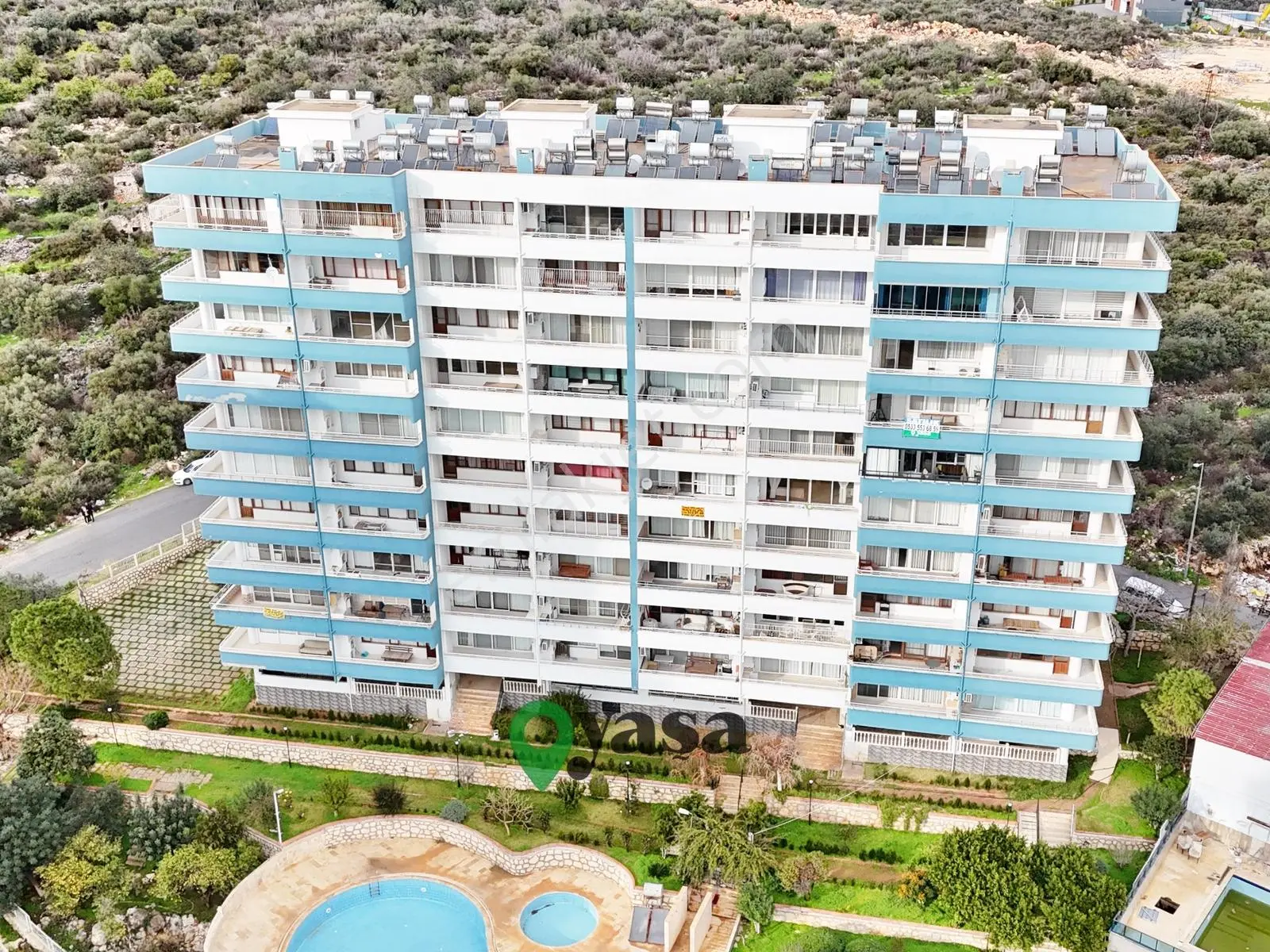 Yaşa Gyd - Birsu Eser Sitesi'nde Eşyalı Deniz Manzaralı Yazlık - Görsel 4