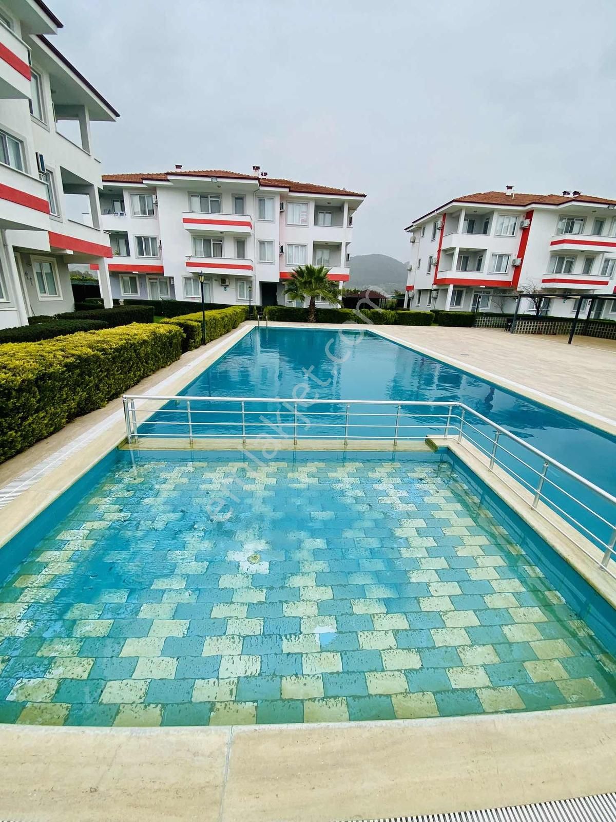 Dalaman Havuzlu Elit Sıtede Esyalı Satılık 2+1 Arakat Daire - Görsel 9