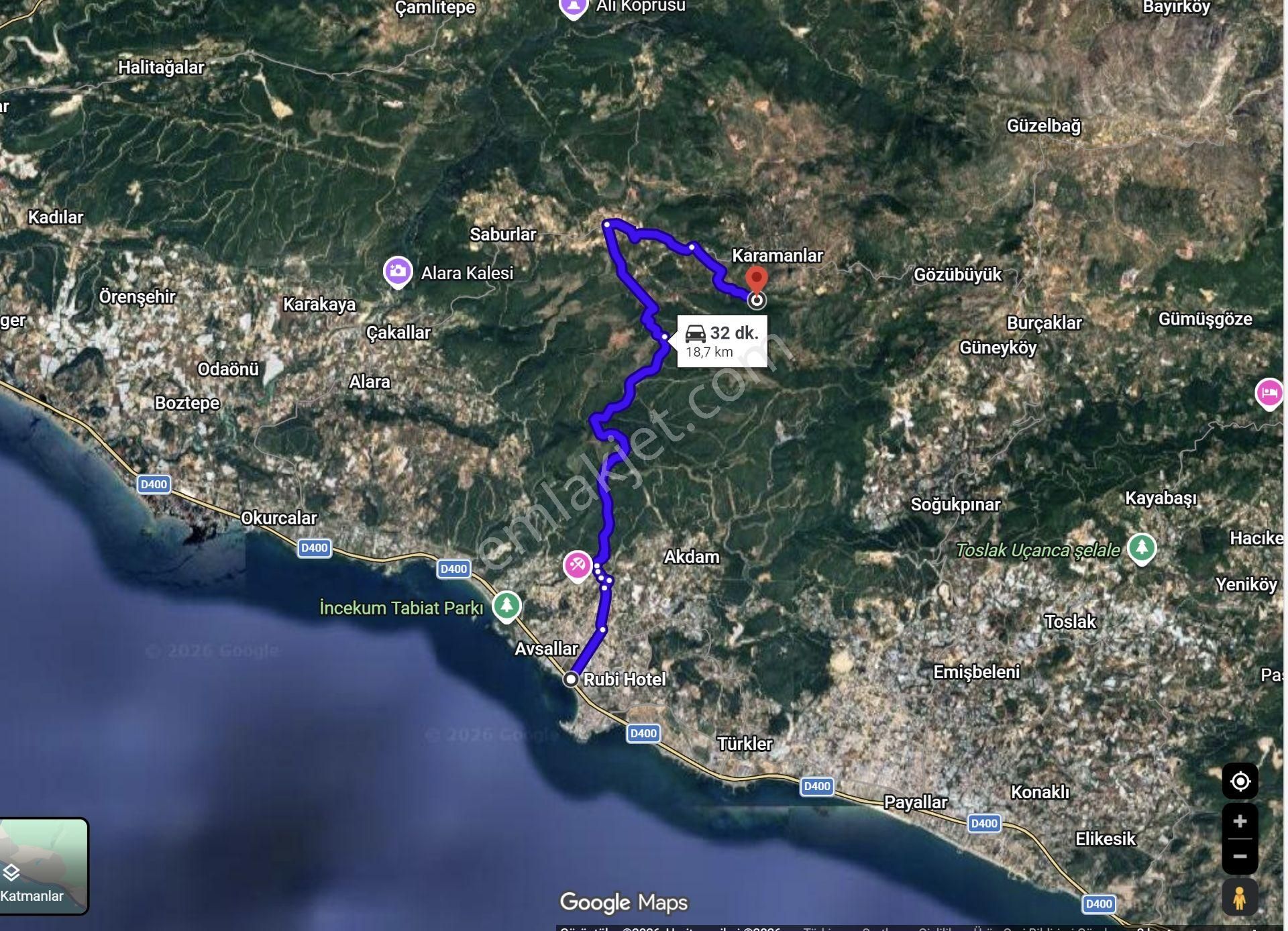 Alanya-karamanlar’ Da Satılık 4.470m² Arazi - Görsel 17