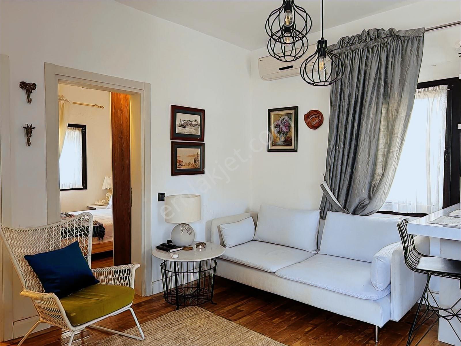 Bodrum Merkezde Site İçi Modern Ve Şık Eşyalı 2+1 Kiralık Daire - Görsel 8