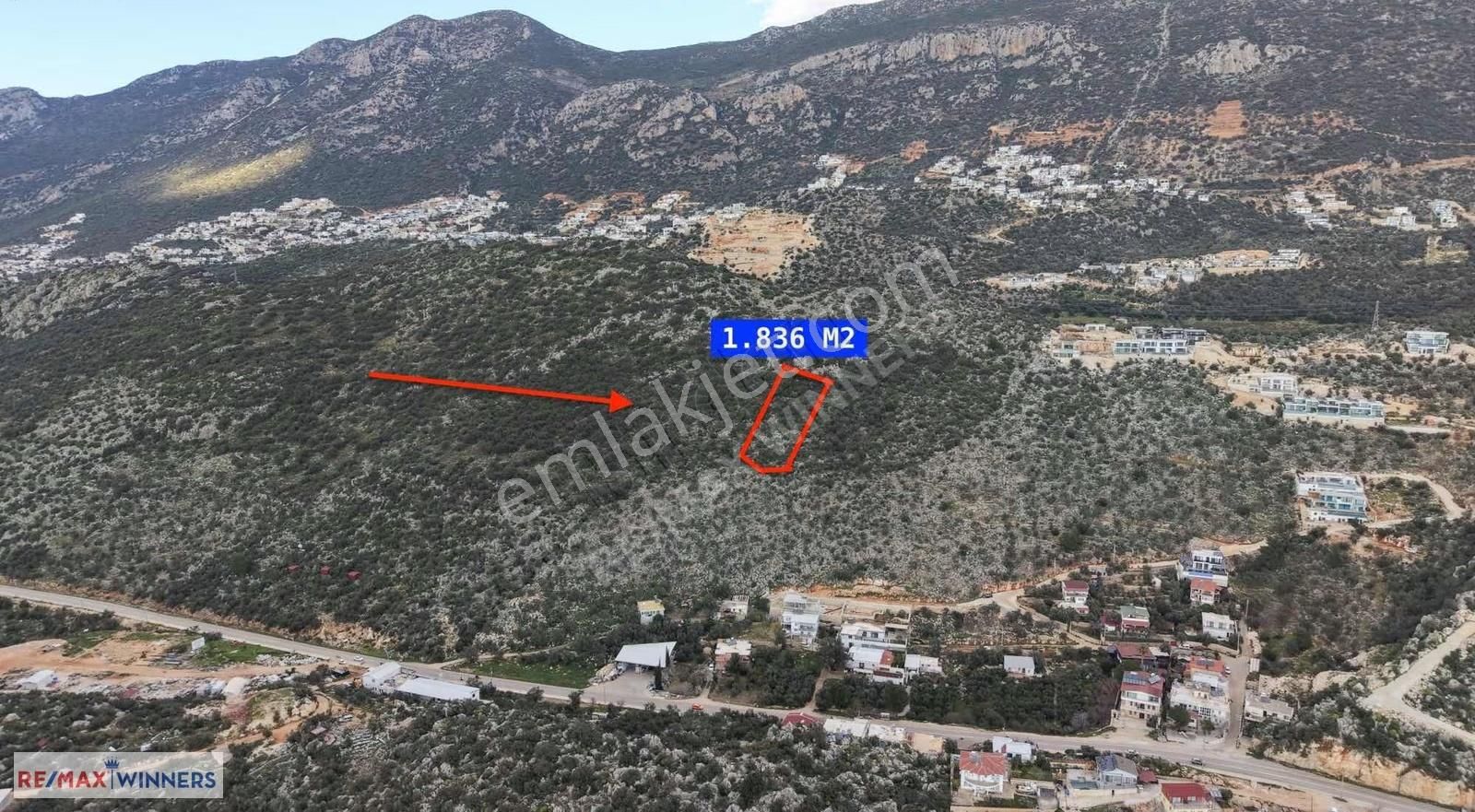 Kalkan'da Deniz Manzaralı Müstakıl Tapulu 1.836 M2 - Görsel 34