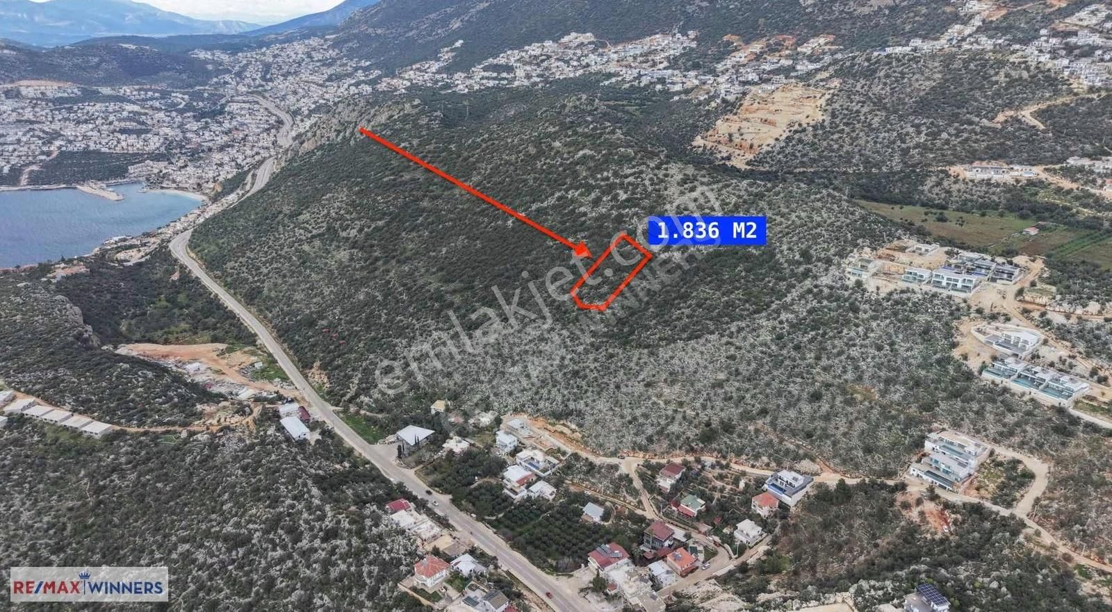 Kalkan'da Deniz Manzaralı Müstakıl Tapulu 1.836 M2 - Görsel 35