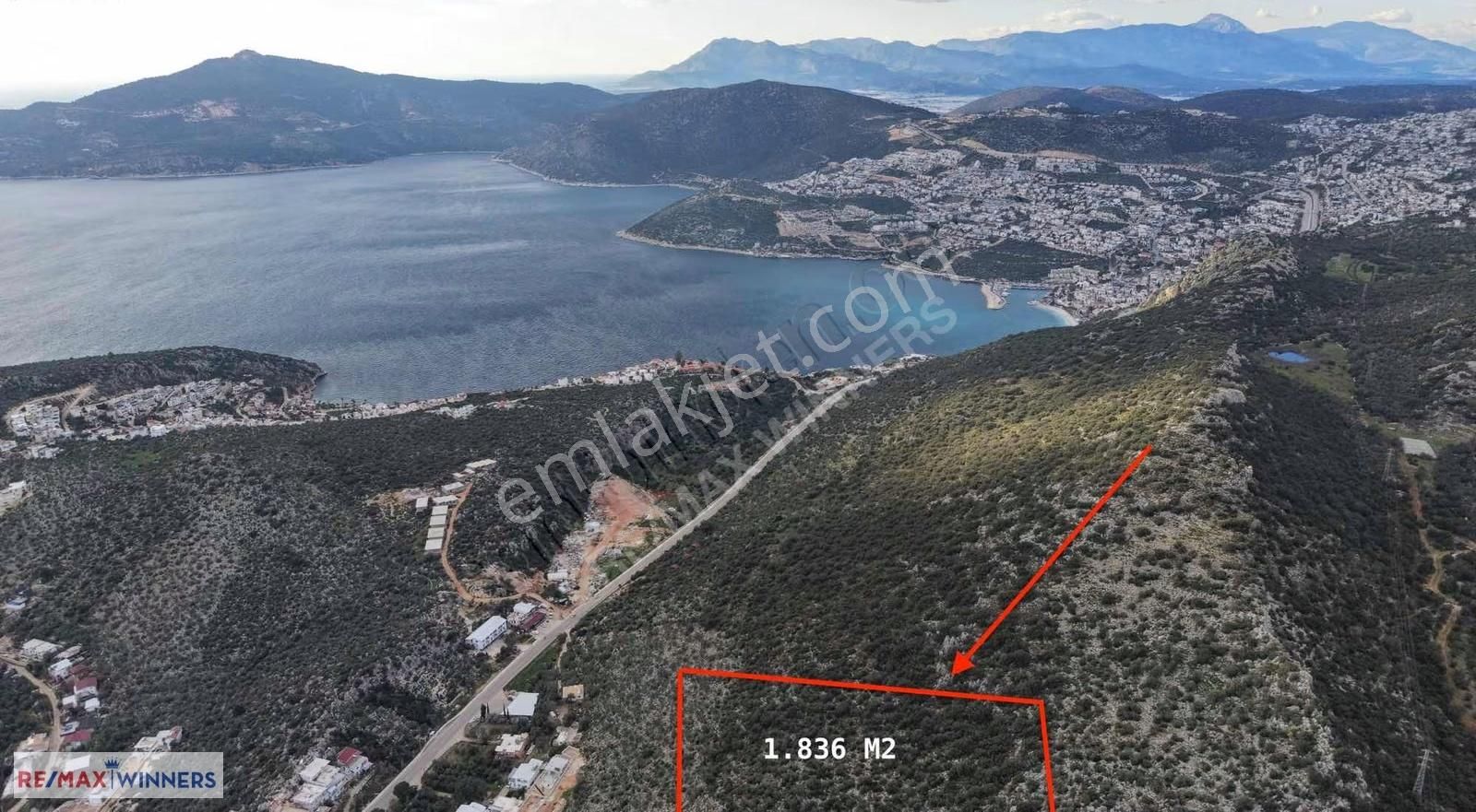 Kalkan'da Deniz Manzaralı Müstakıl Tapulu 1.836 M2 - Görsel 6